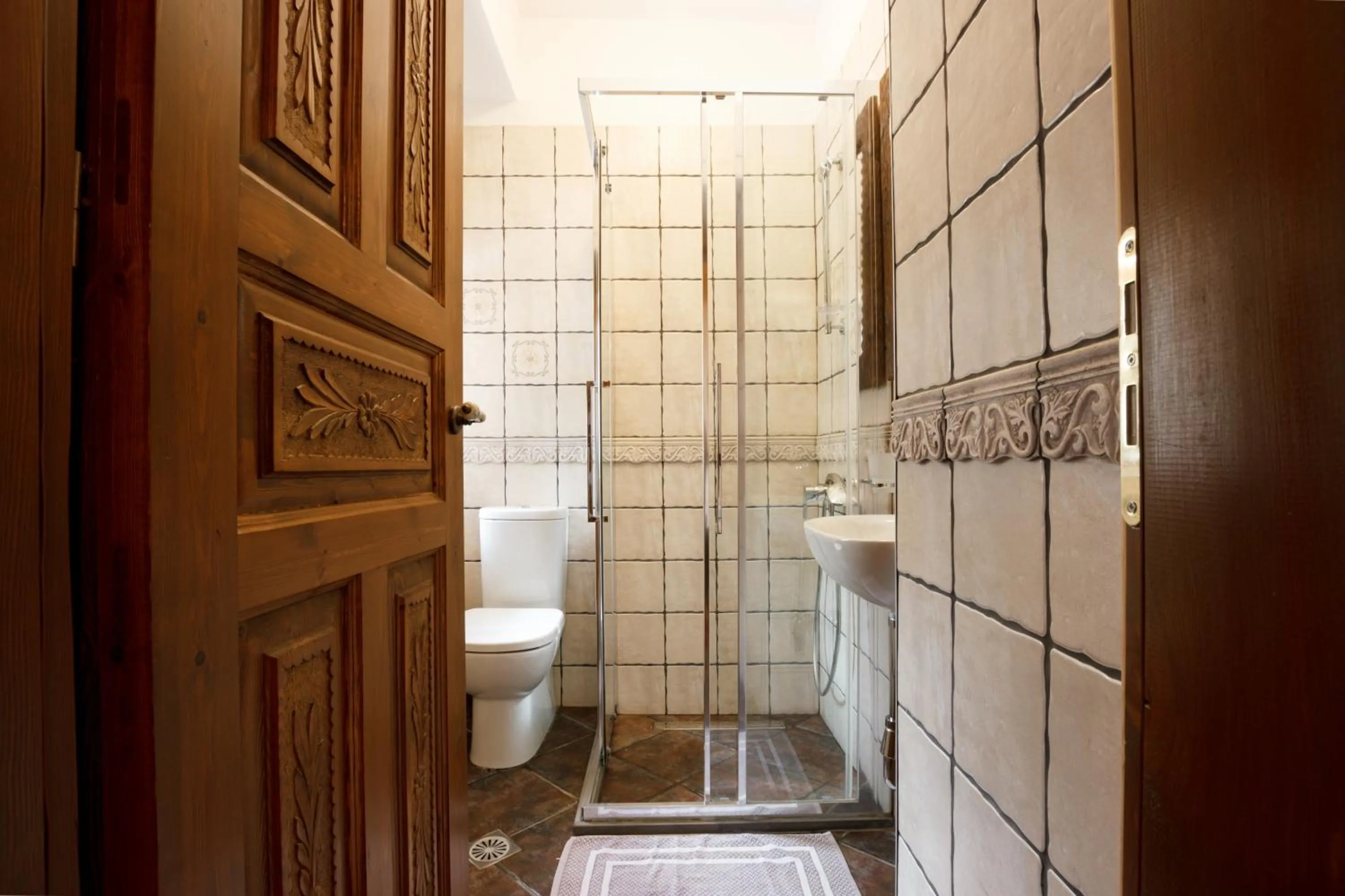 Shower in Boutique Hotel Musée