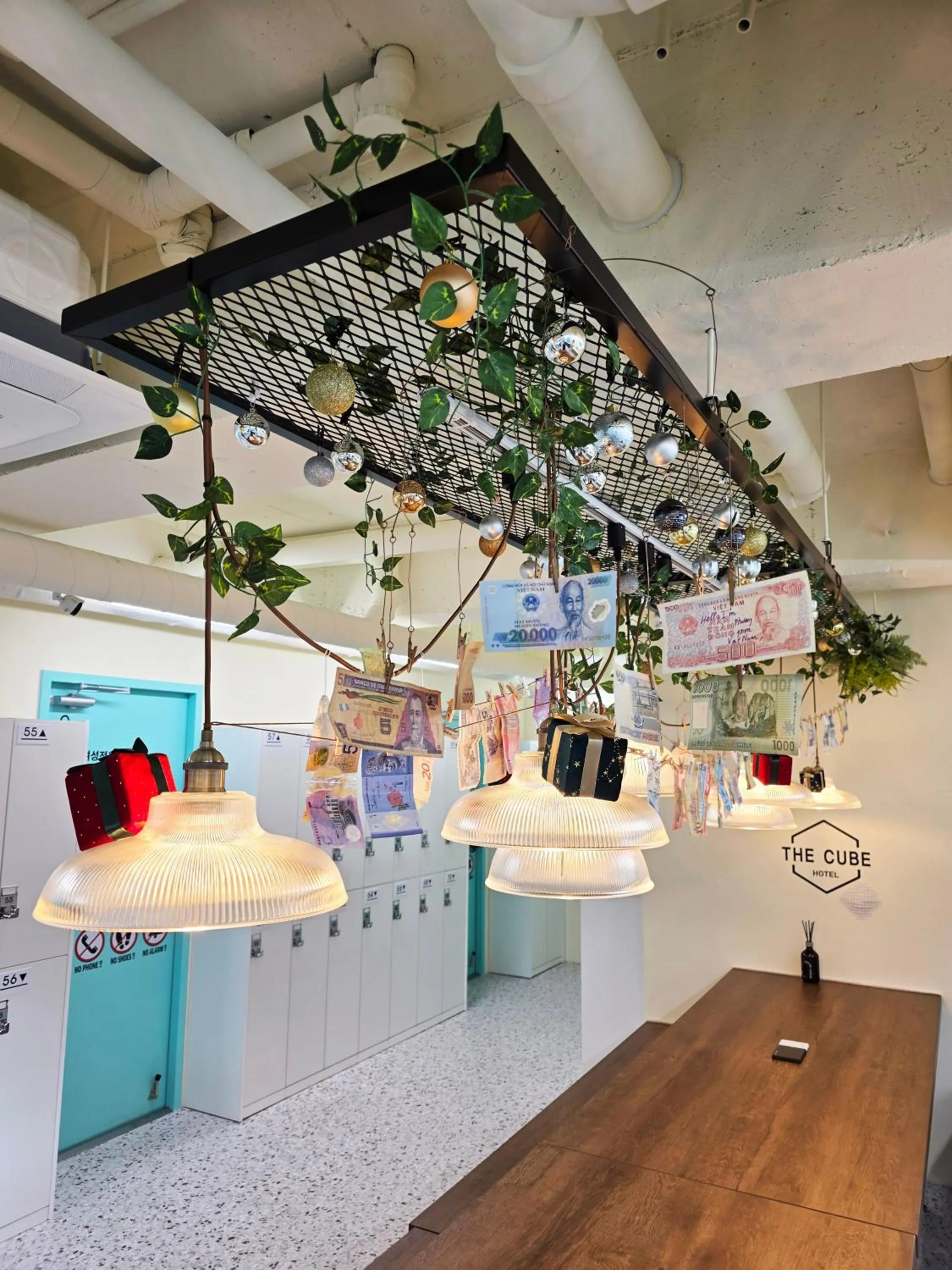 Living room in The Cube Hotel