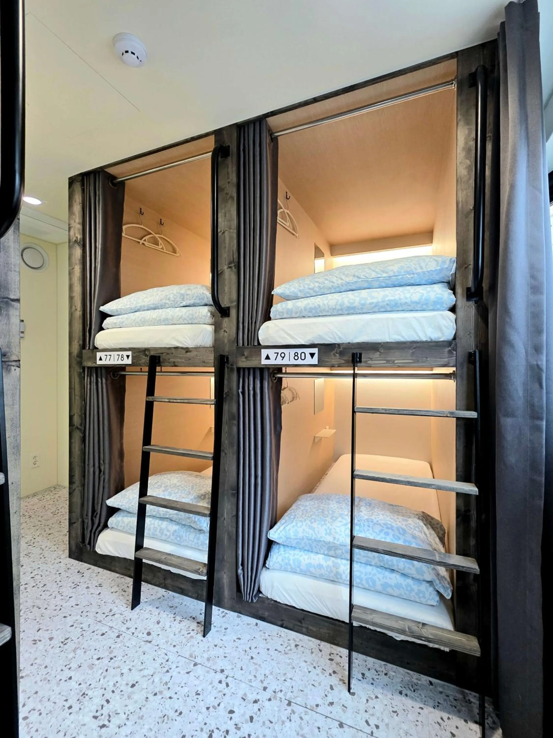 Bed in The Cube Hotel