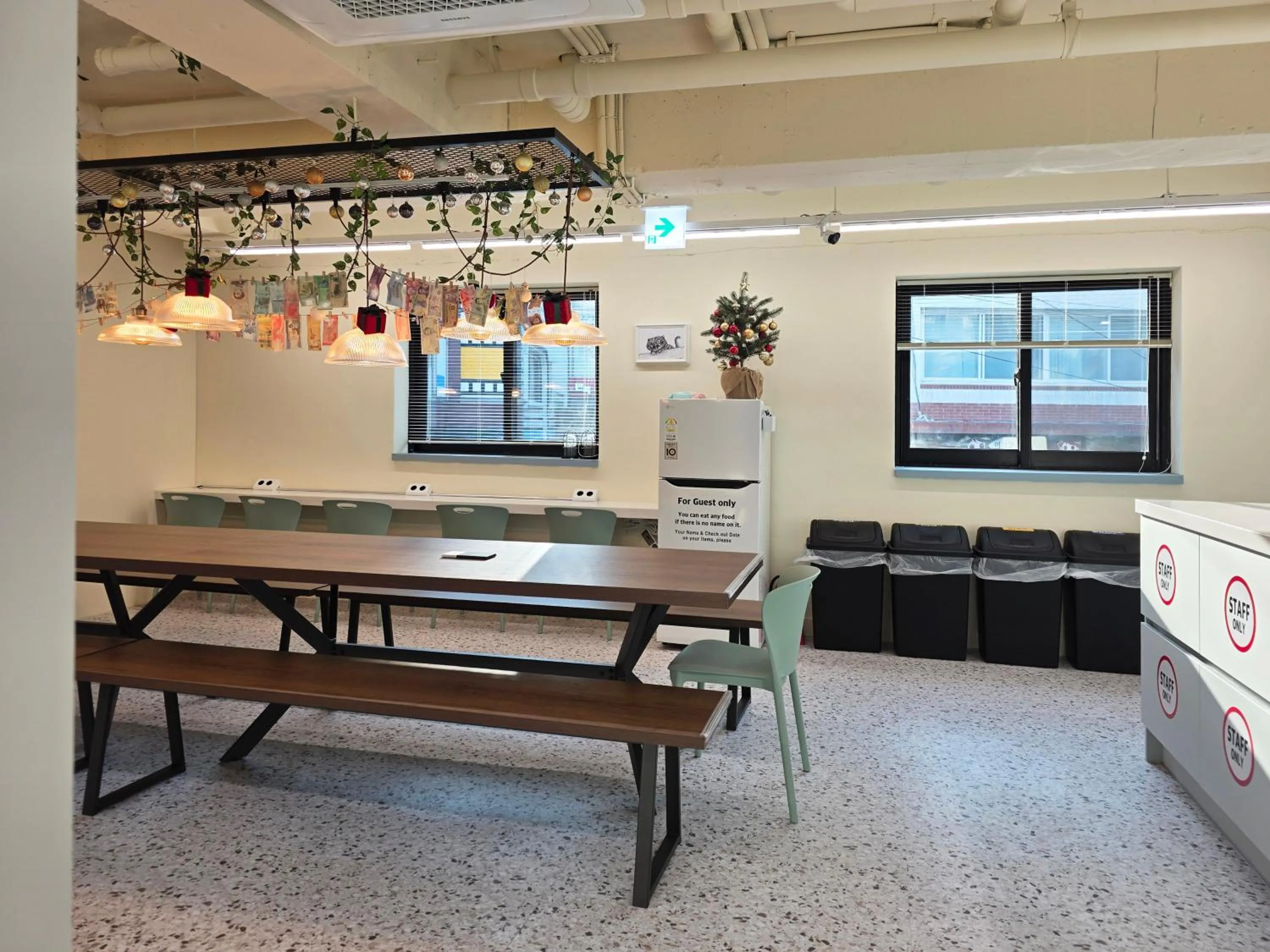 Living room in The Cube Hotel