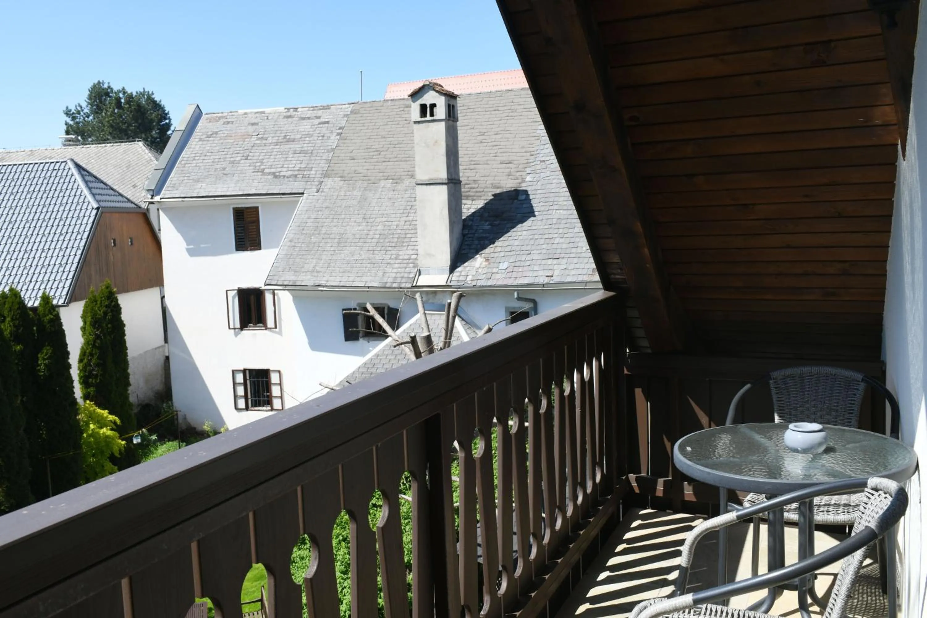 Balcony/Terrace in Resort Vidmar near Bled - rooms Vidmar