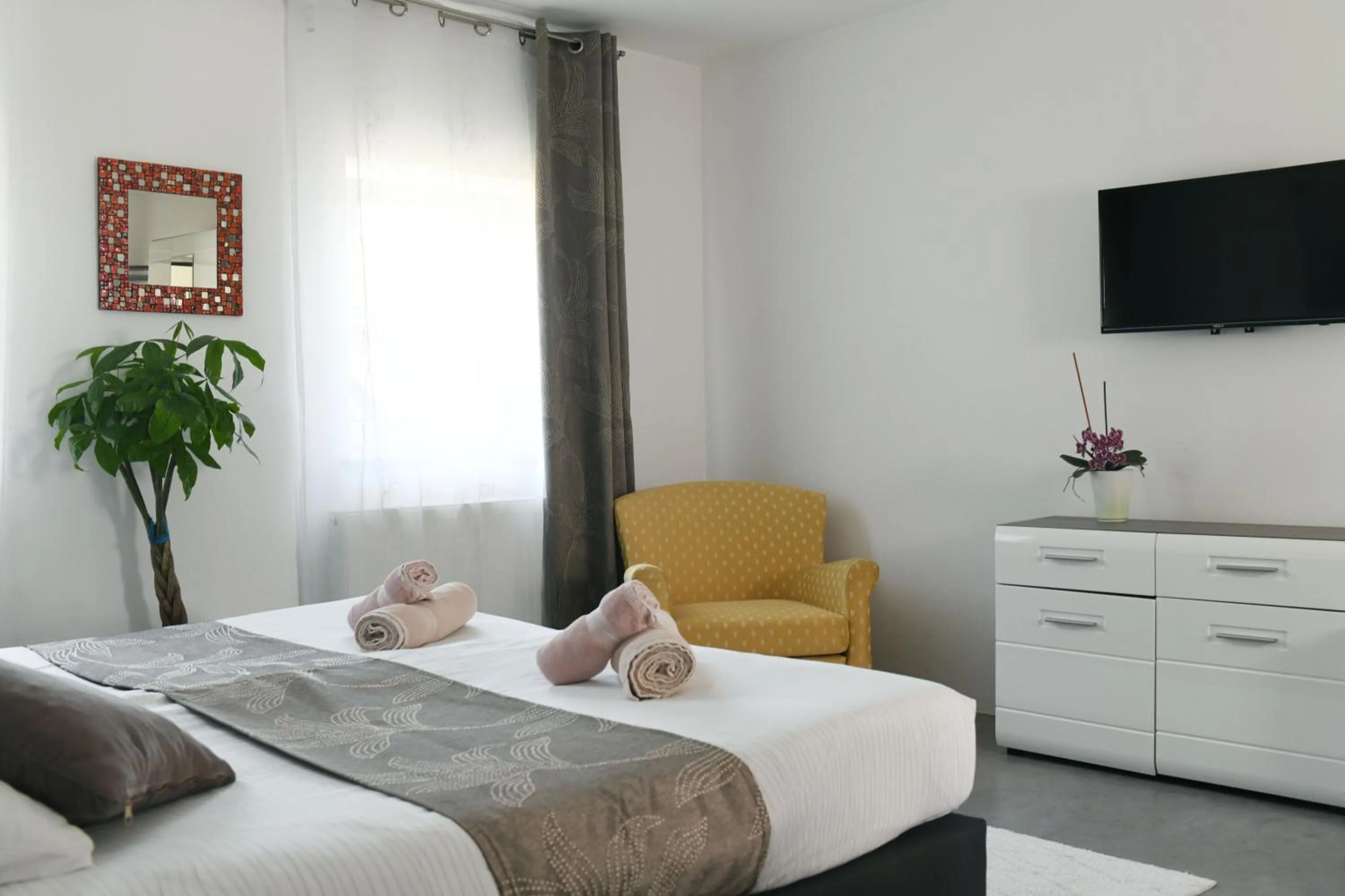 Photo of the whole room, Bed in Resort Vidmar near Bled - rooms Vidmar