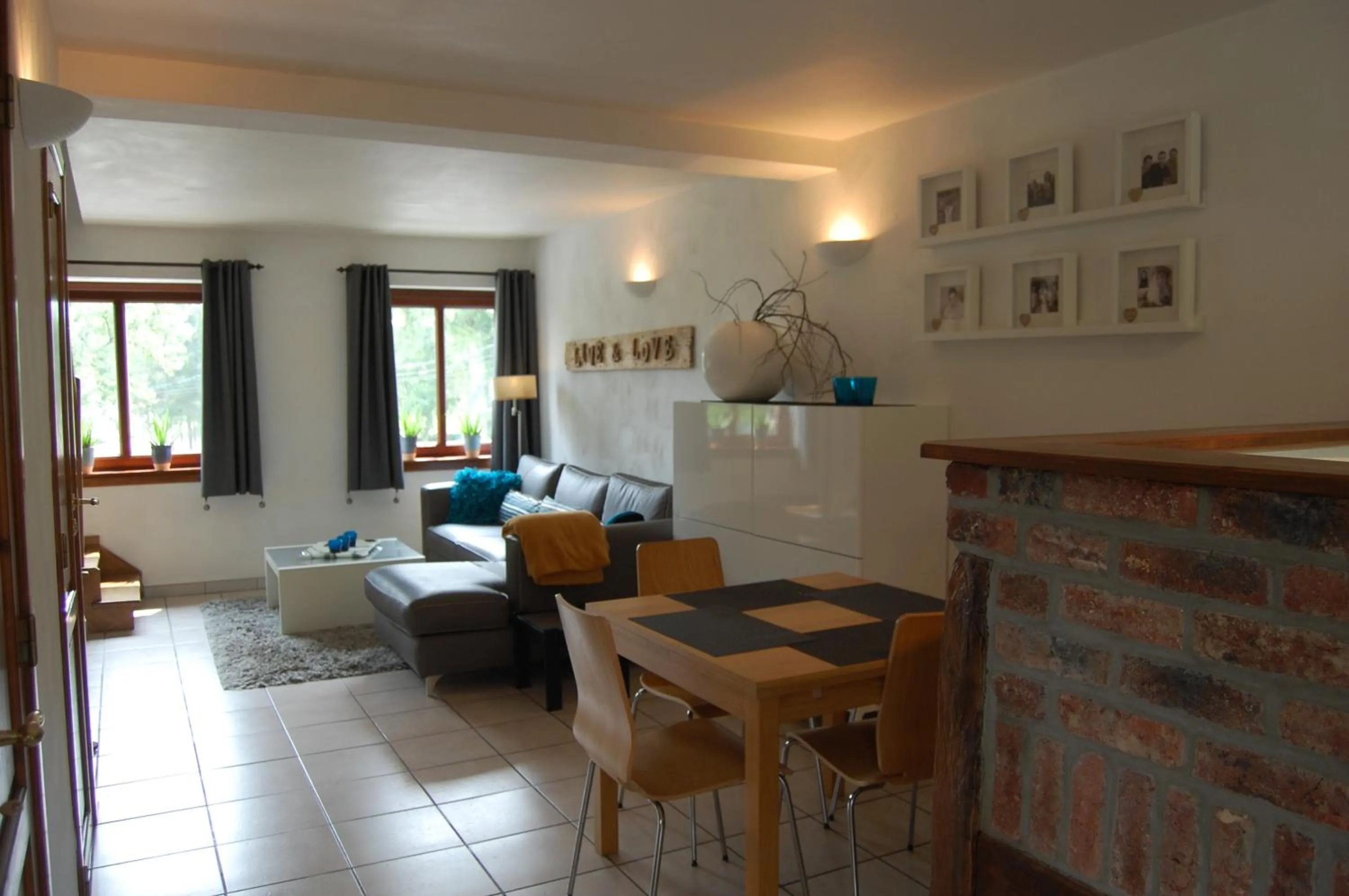 Living room in Appartement Fleurs des champs - Esc'Appart