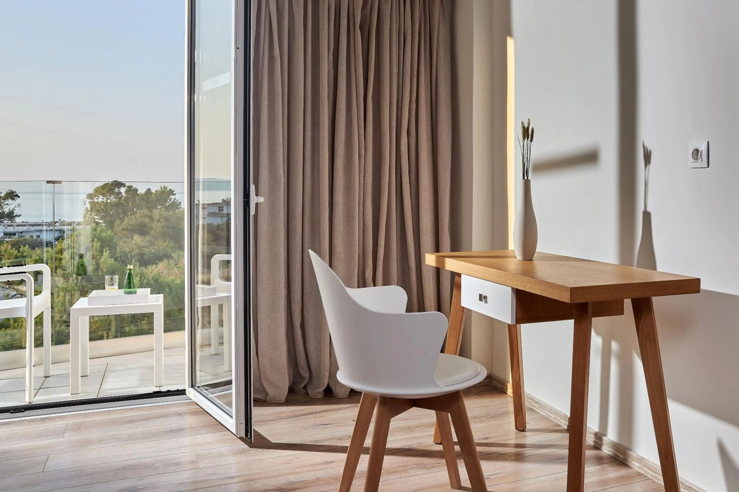 Seating area in Vasia Royal Hotel