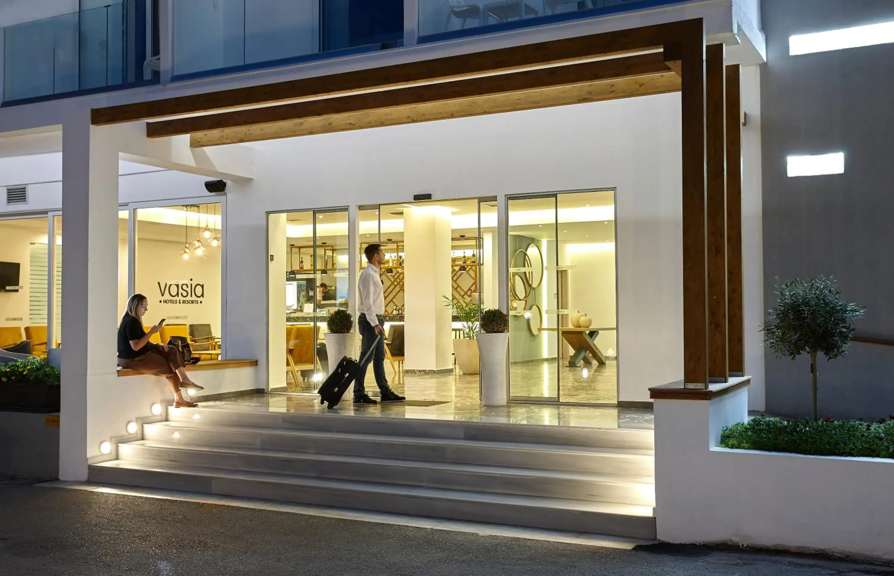 Lobby or reception in Vasia Royal Hotel Lobby or reception in Vasia Royal Hotel