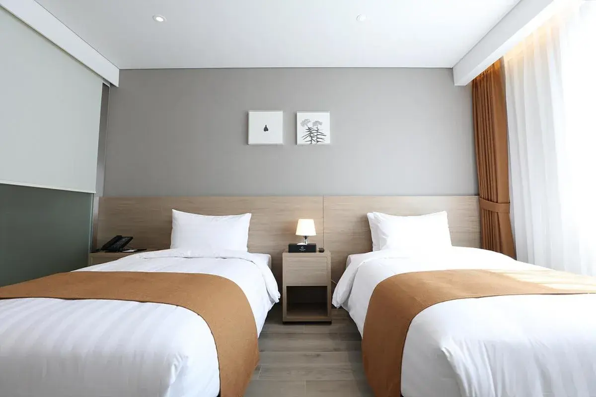 Bed in Gangneung City Hotel Bed in Gangneung City Hotel