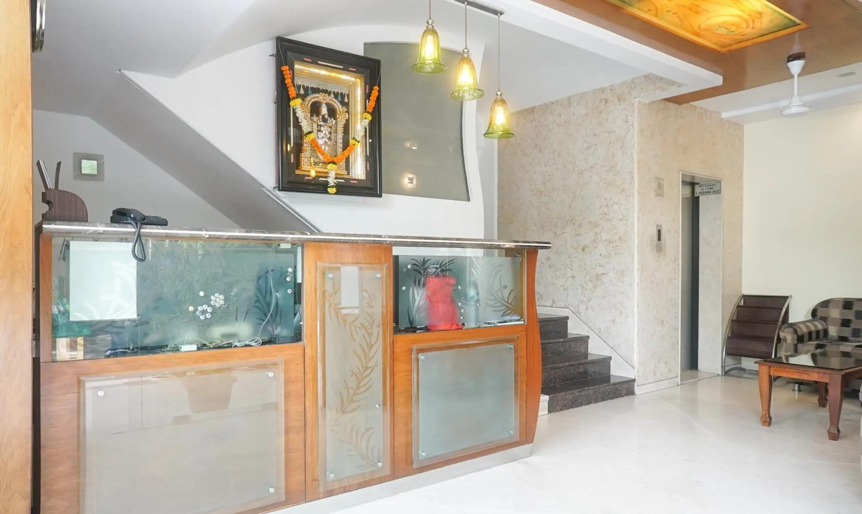 Lobby or reception in Treebo Brahma Regency Lobby or reception in Treebo Brahma Regency