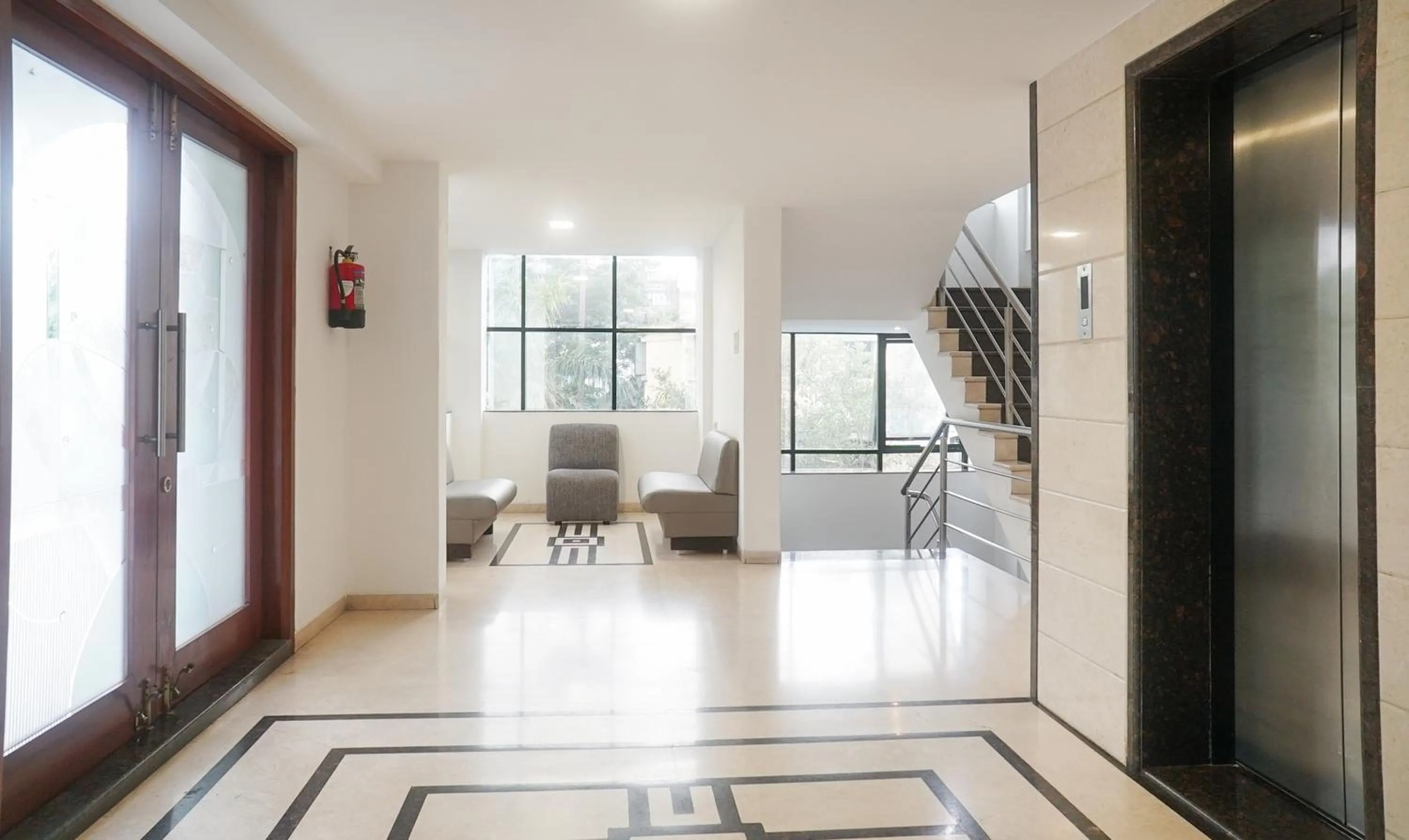 elevator in Treebo Brahma Regency