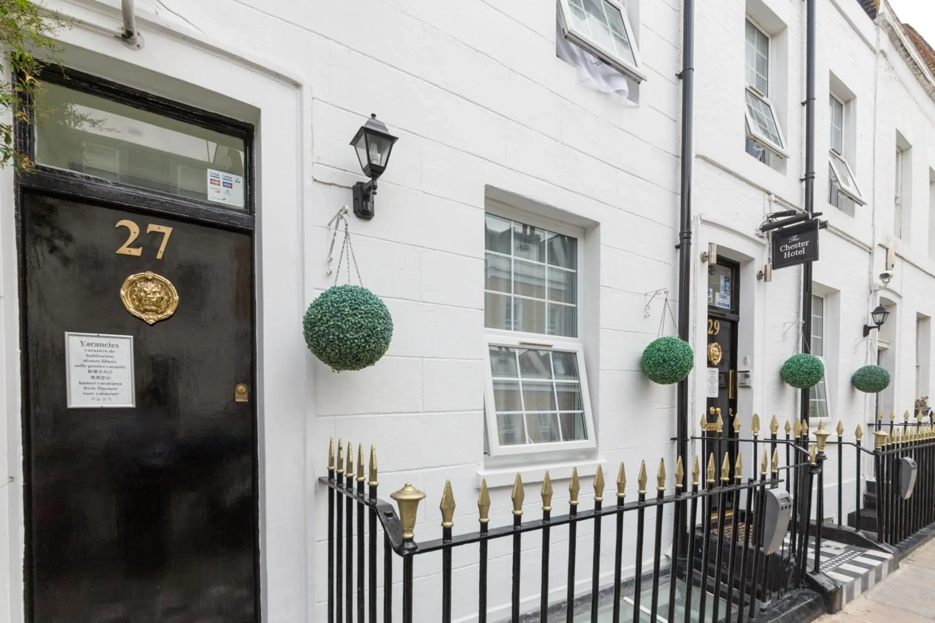 Property building in Chester Hotel Property building in Chester Hotel