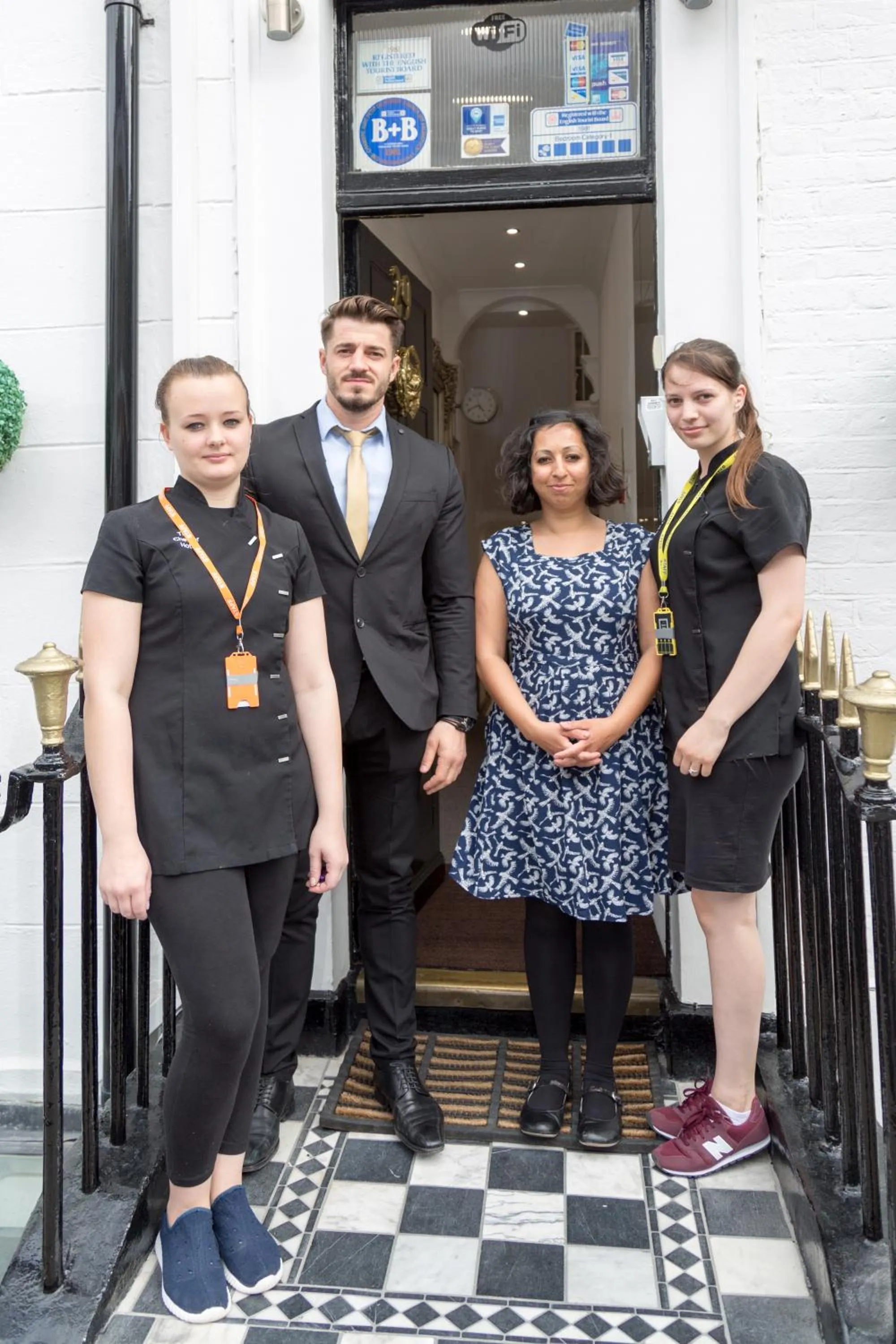 Staff in Chester Hotel