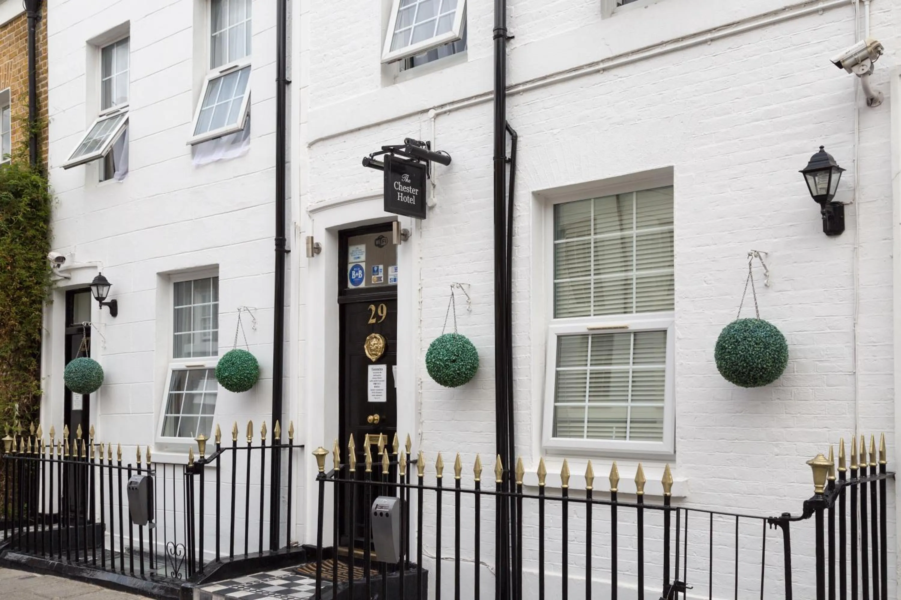 Property building in Chester Hotel