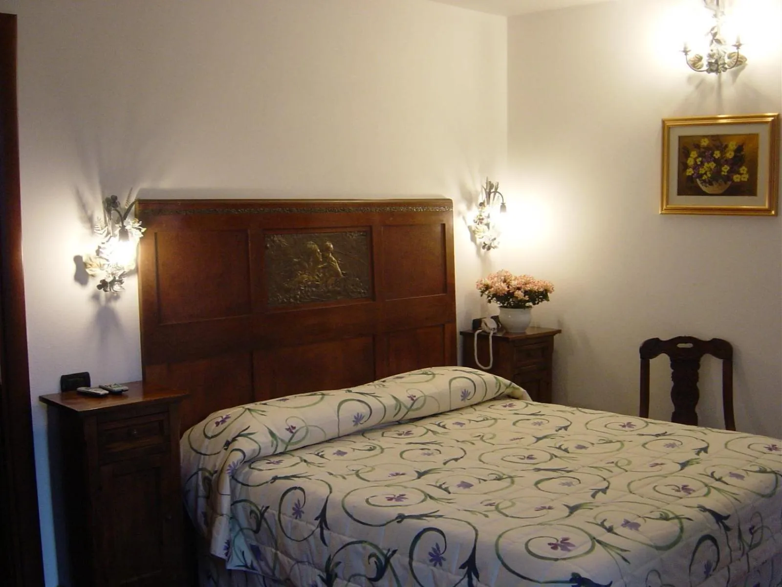 Bed in Hotel Centrale Bellagio