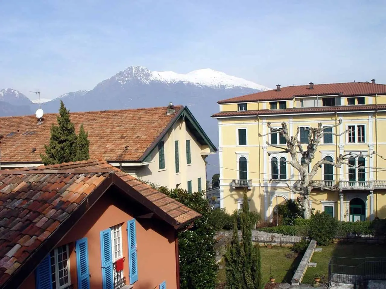 Mountain view in Hotel Centrale Bellagio