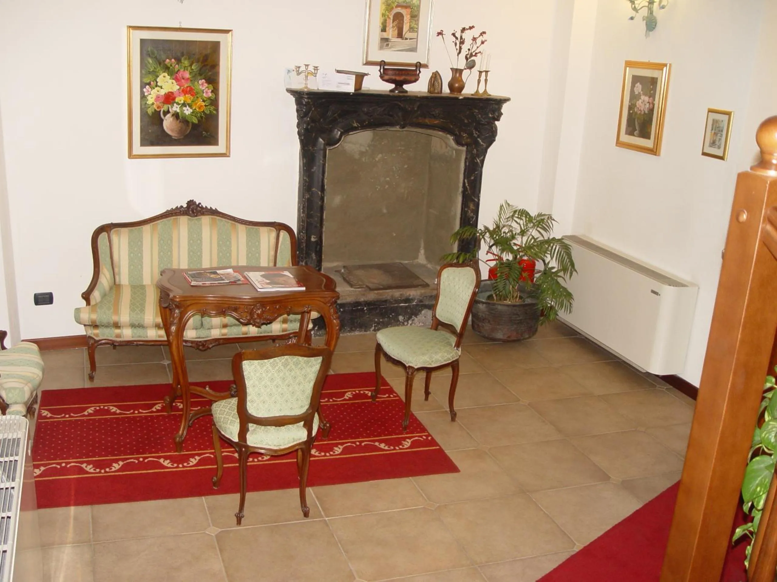 Living room in Hotel Centrale Bellagio