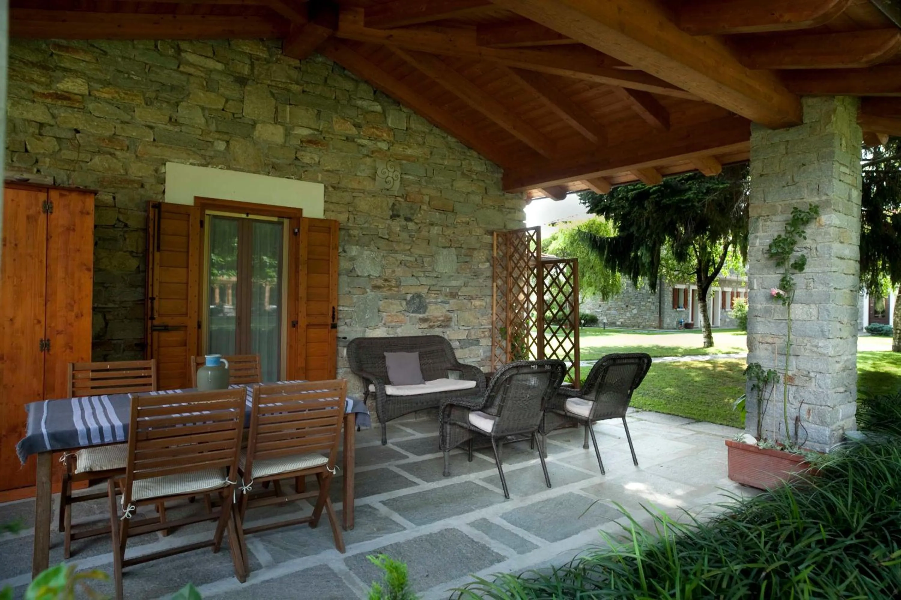 Patio in Cascina Borgofrancone