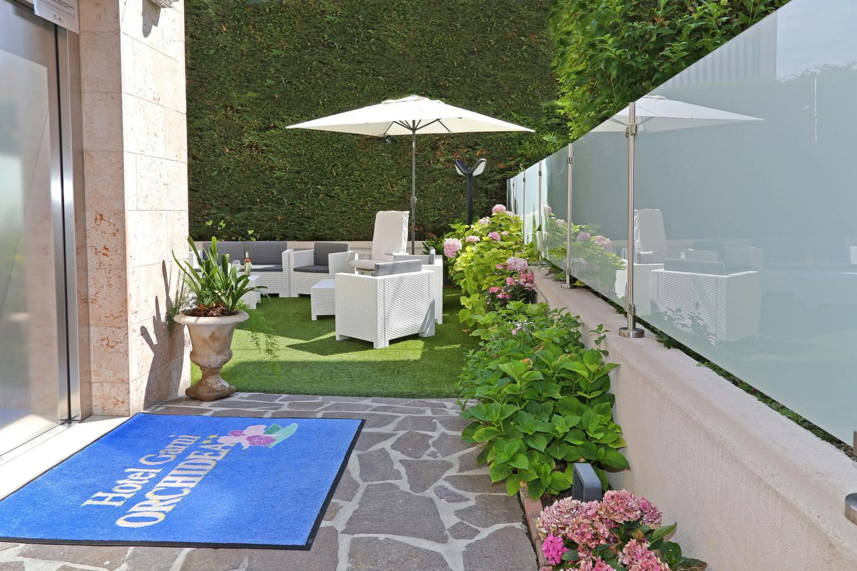 Garden in Hotel Orchidea