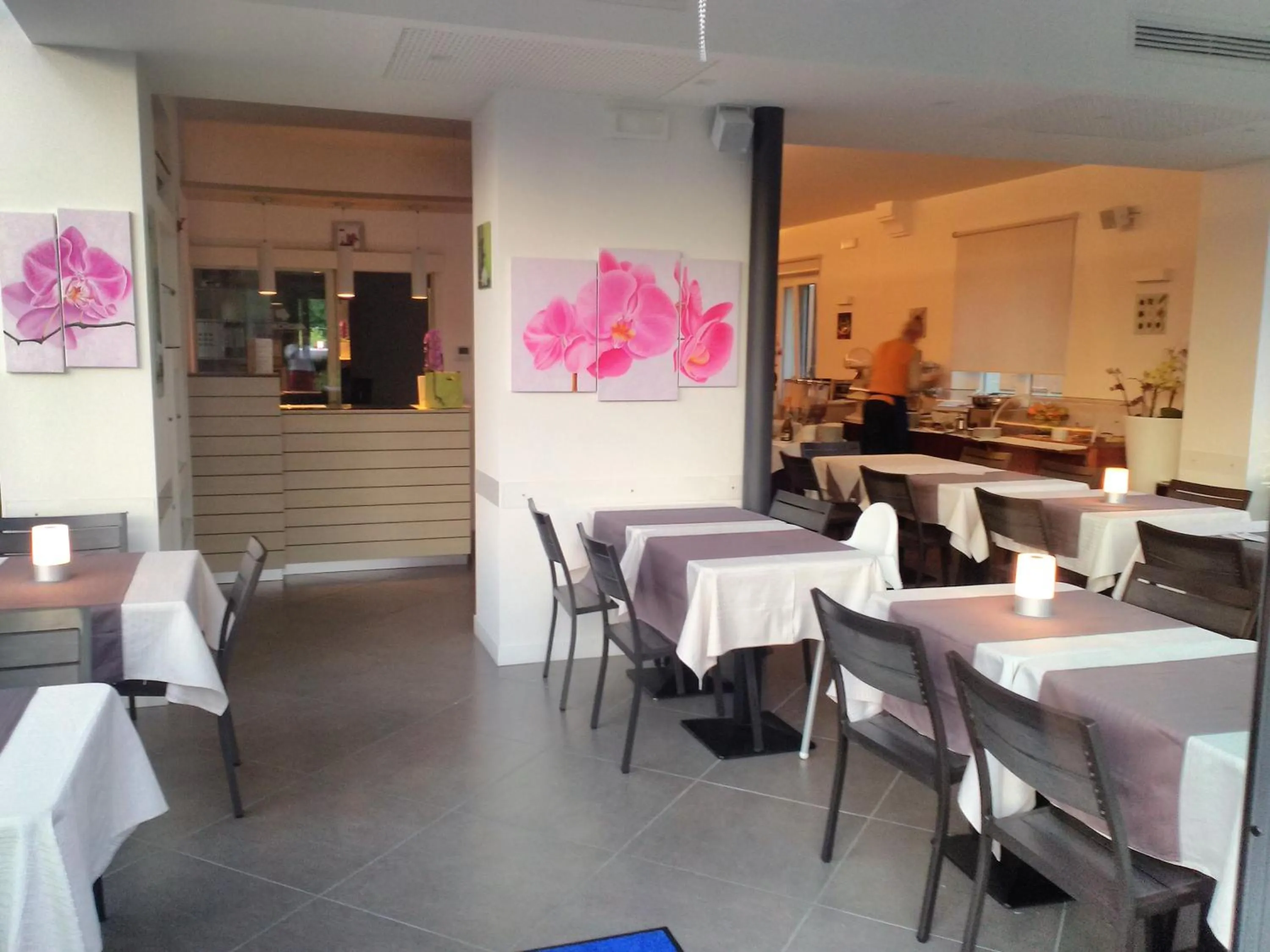 Lobby or reception in Hotel Orchidea