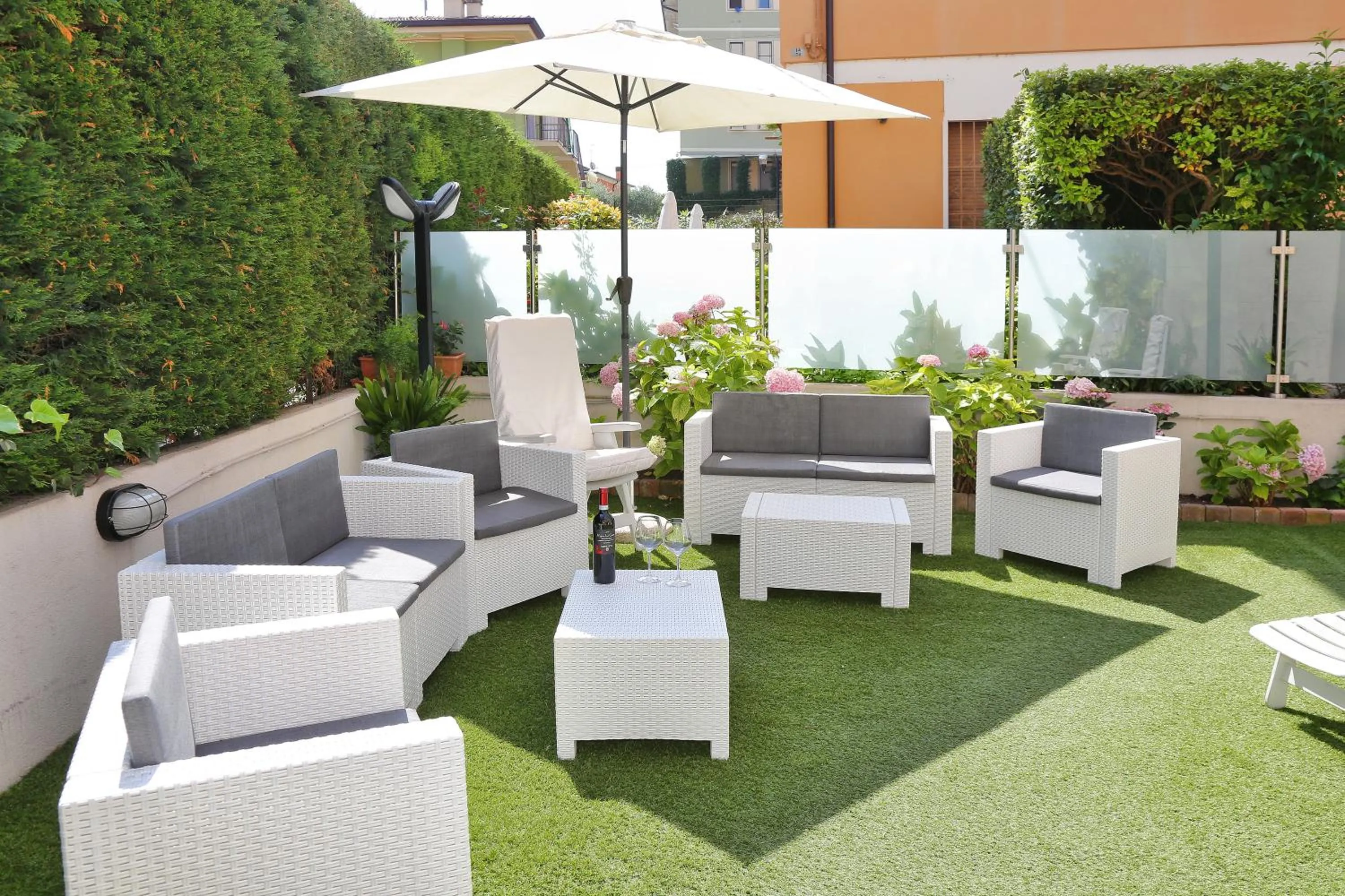 Garden in Hotel Orchidea