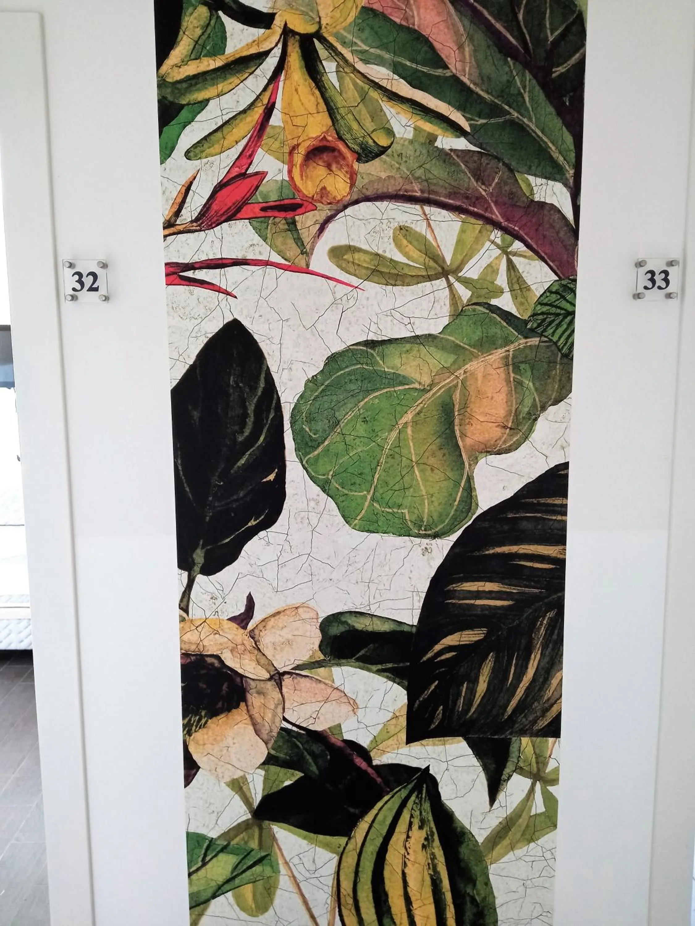 Decorative detail in Hotel Orchidea