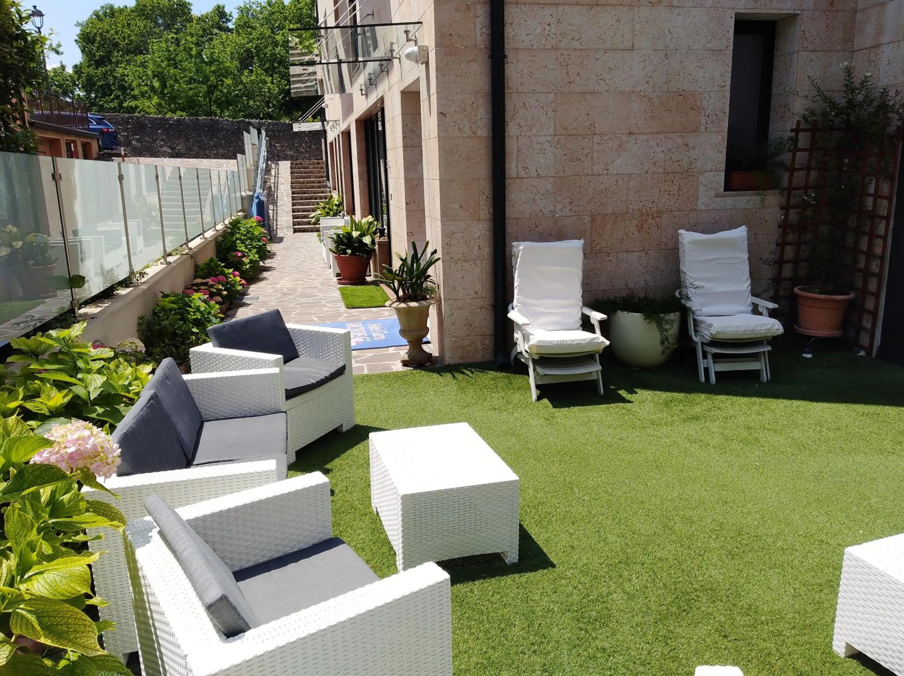 Garden in Hotel Orchidea