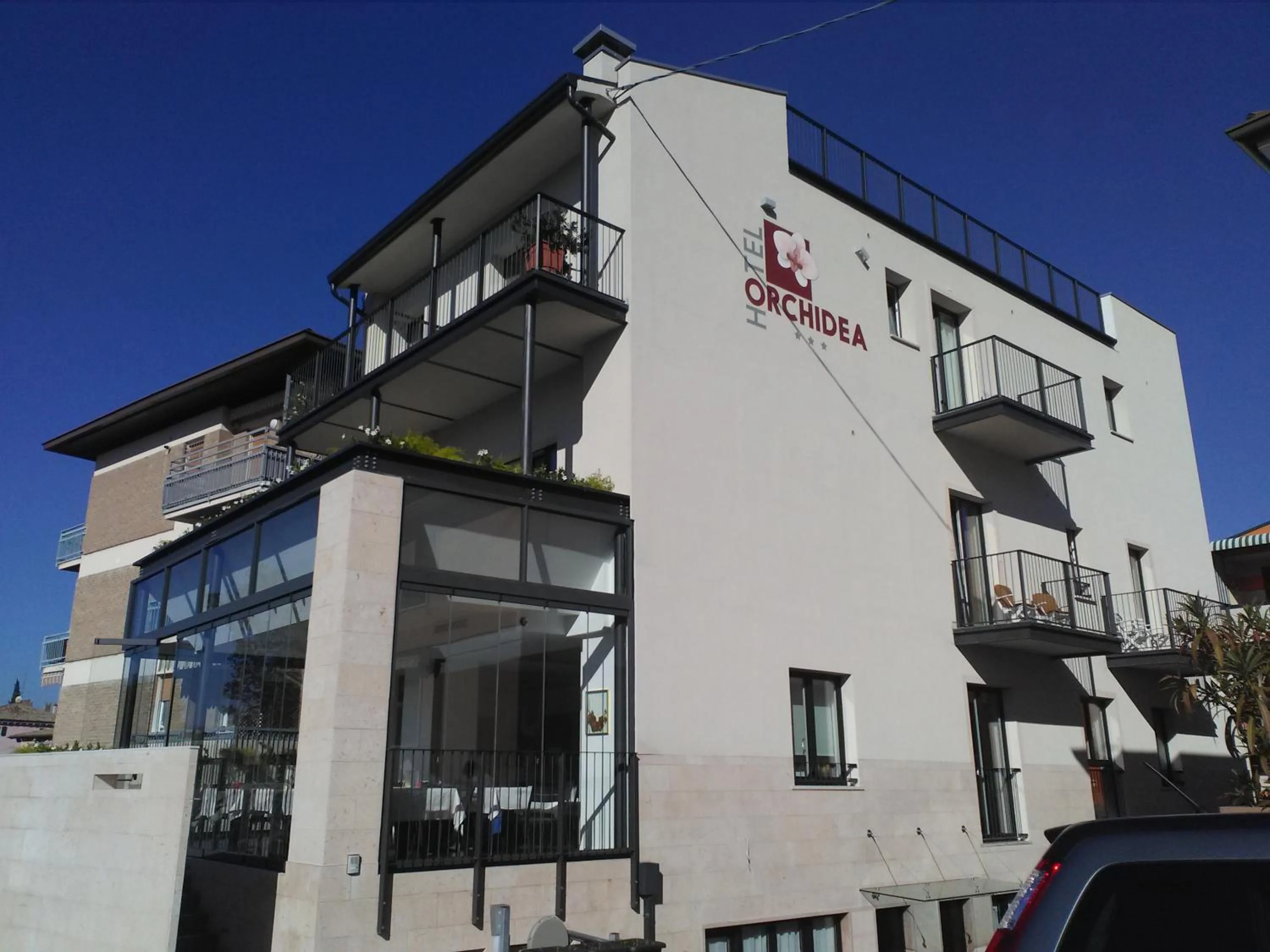 Property building in Hotel Orchidea