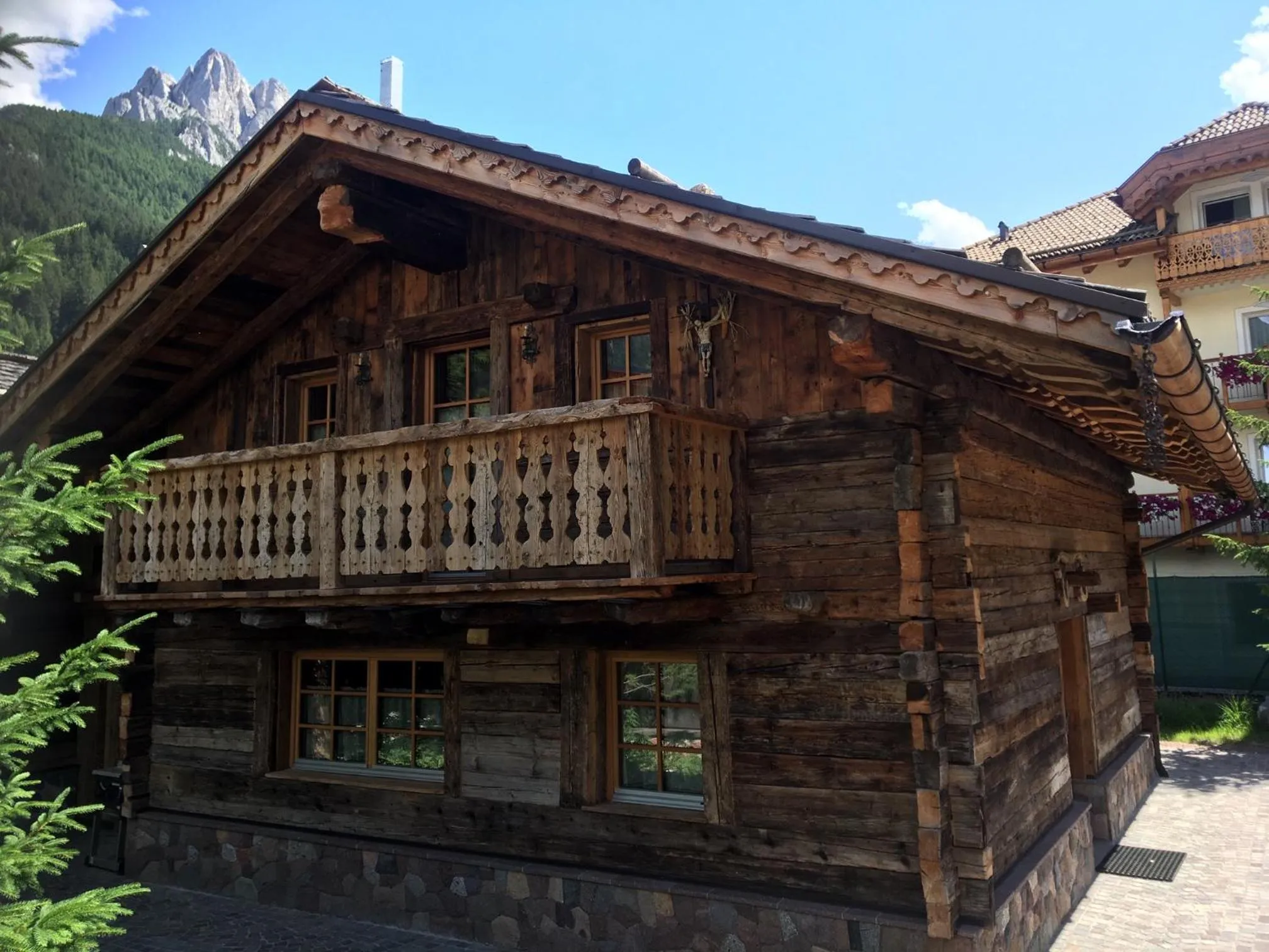 Balcony/Terrace in Camping Catinaccio Rosengarten