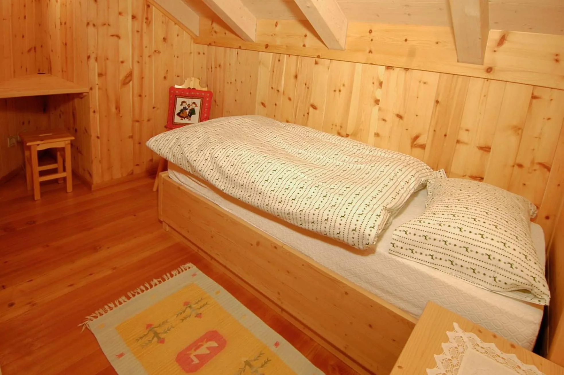 Bedroom, Bed in Camping Catinaccio Rosengarten