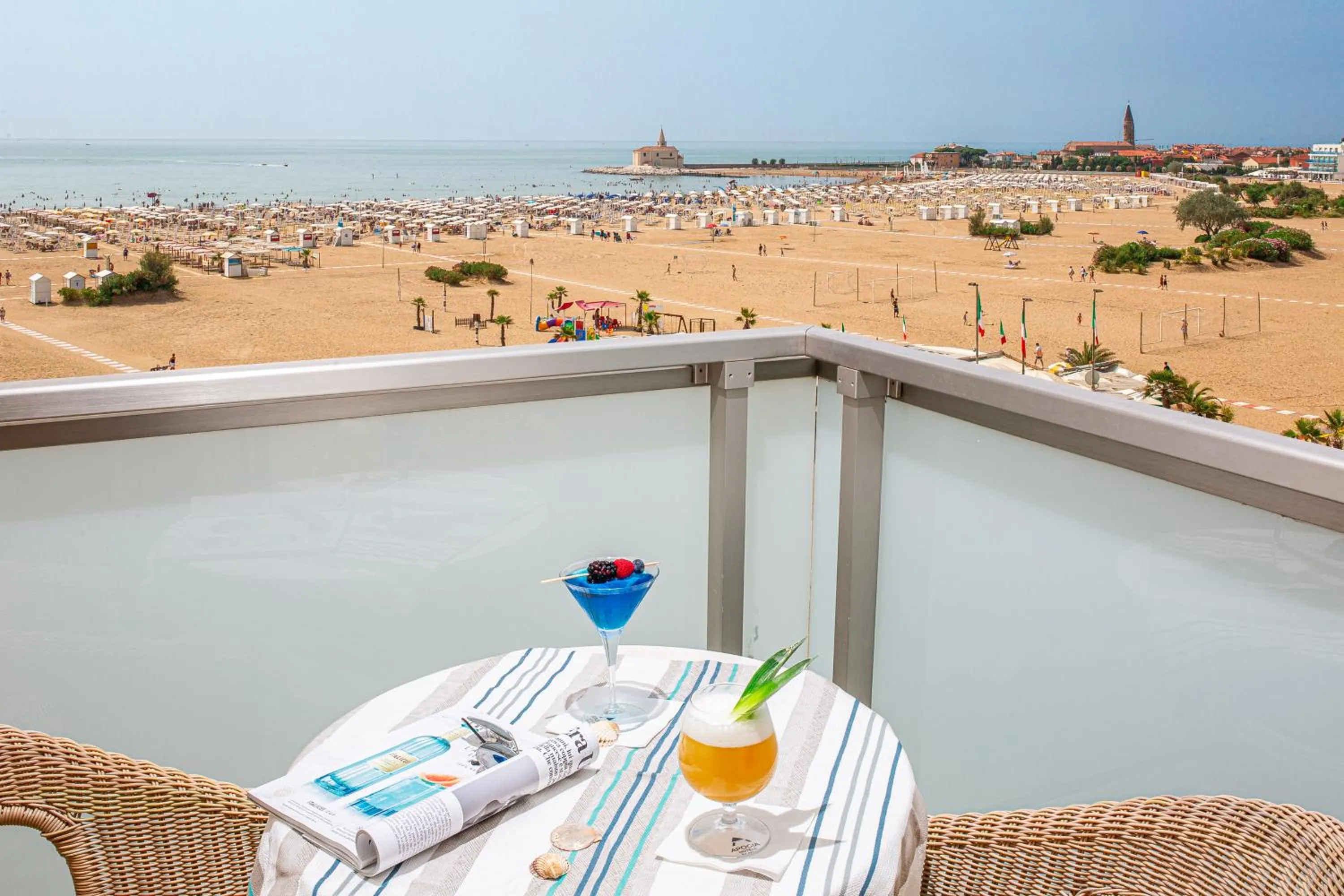 Balcony/Terrace in Hotel Karinzia