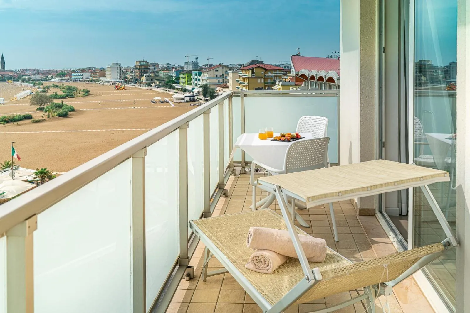 Balcony/Terrace in Hotel Karinzia