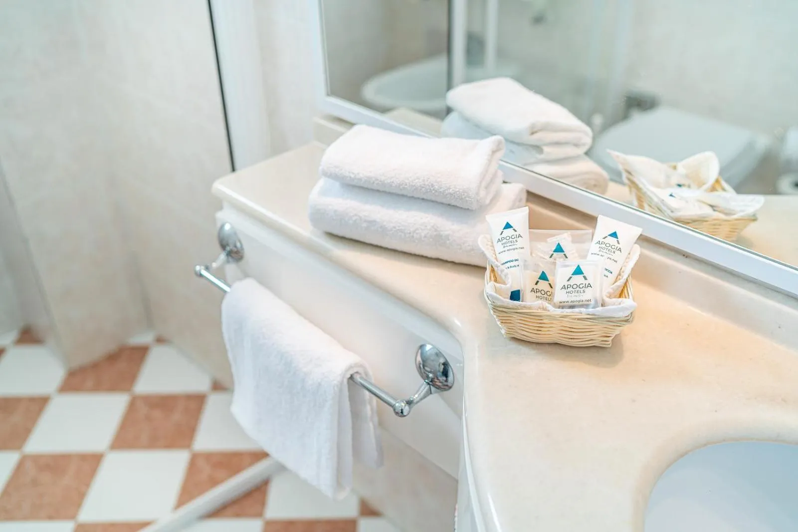 Bathroom in Hotel Karinzia