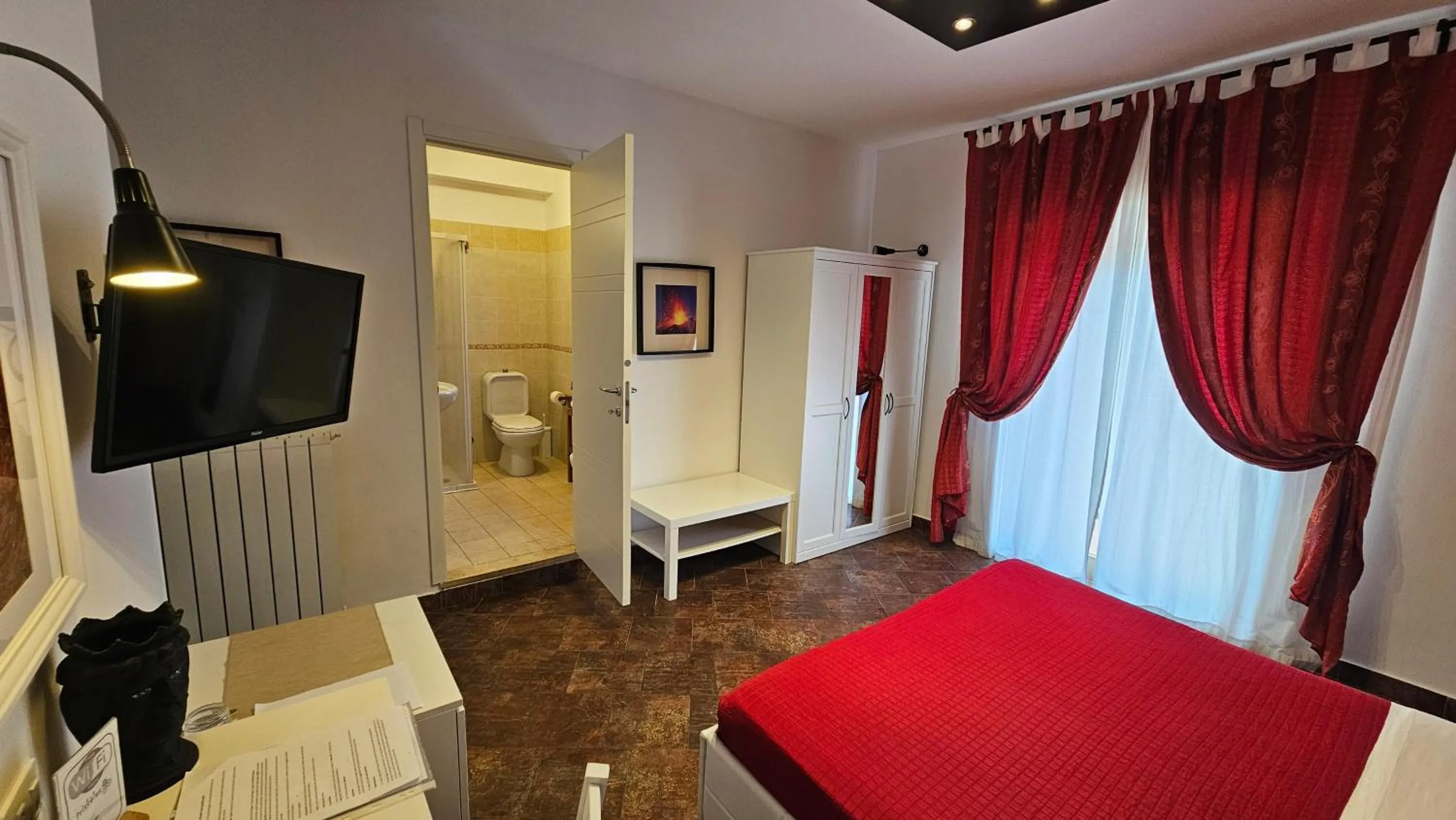 Bed in B&B Triskèles Adult Only