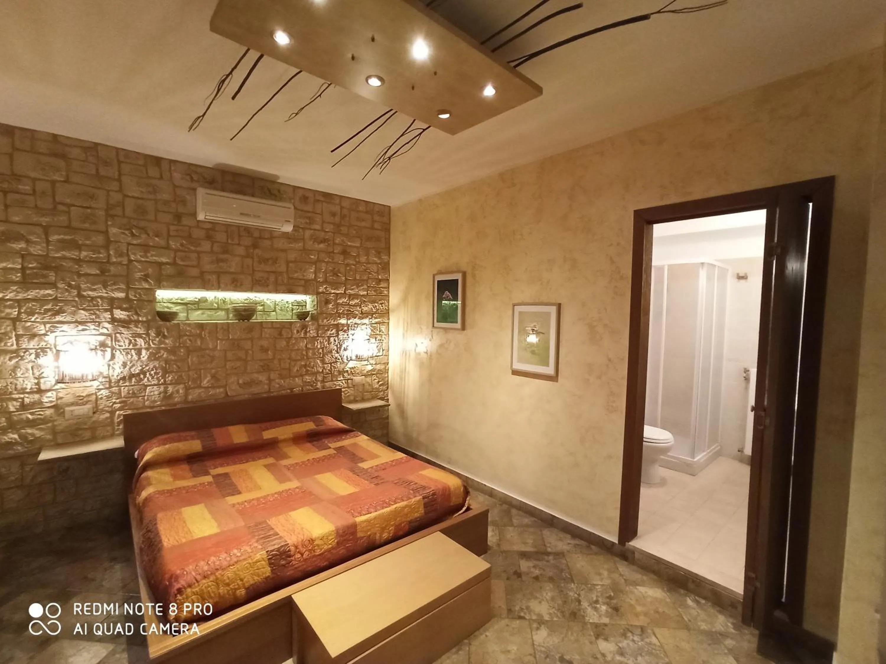 Bed in B&B Triskèles