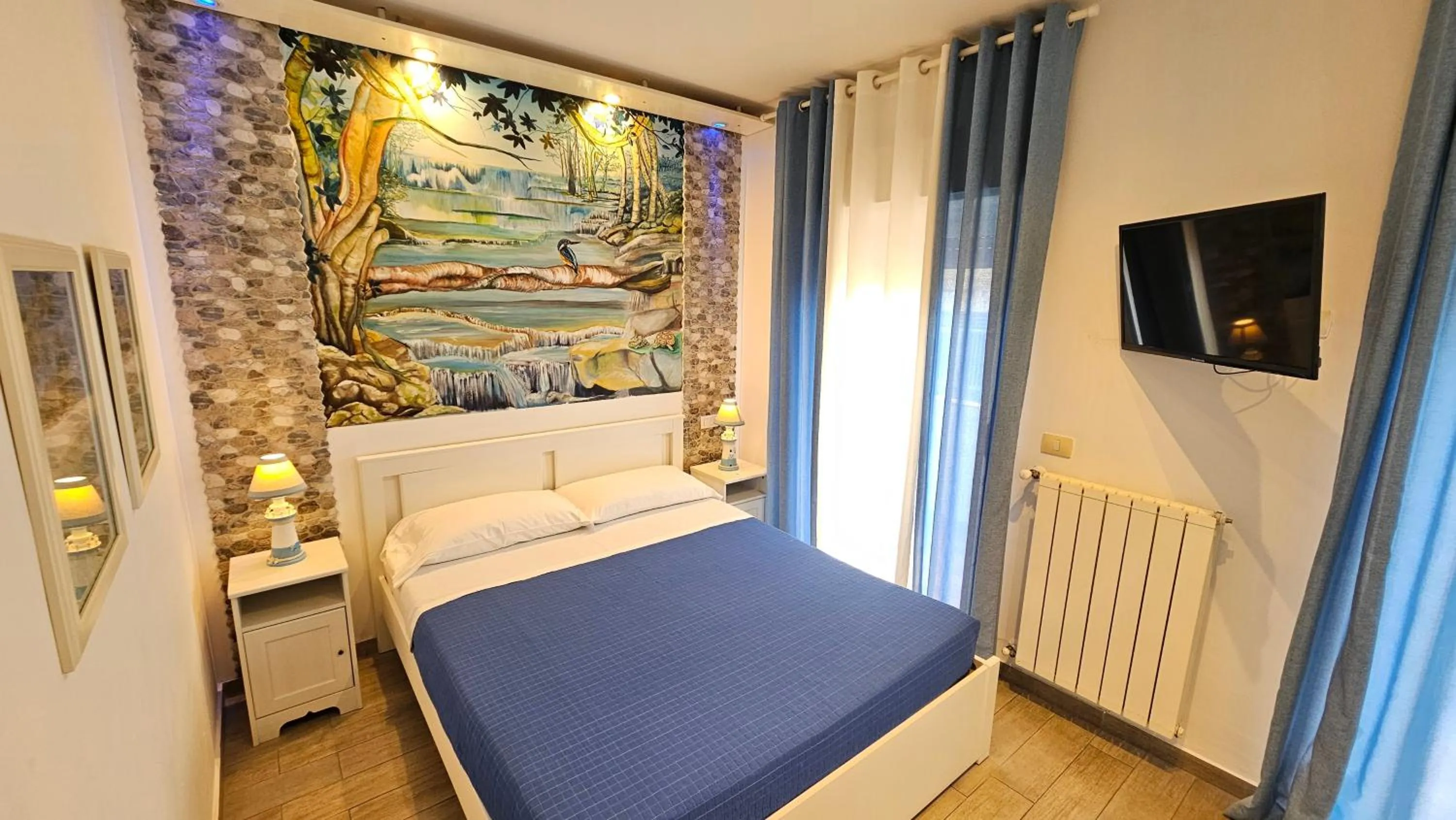 Bed in B&B Triskèles Adult Only