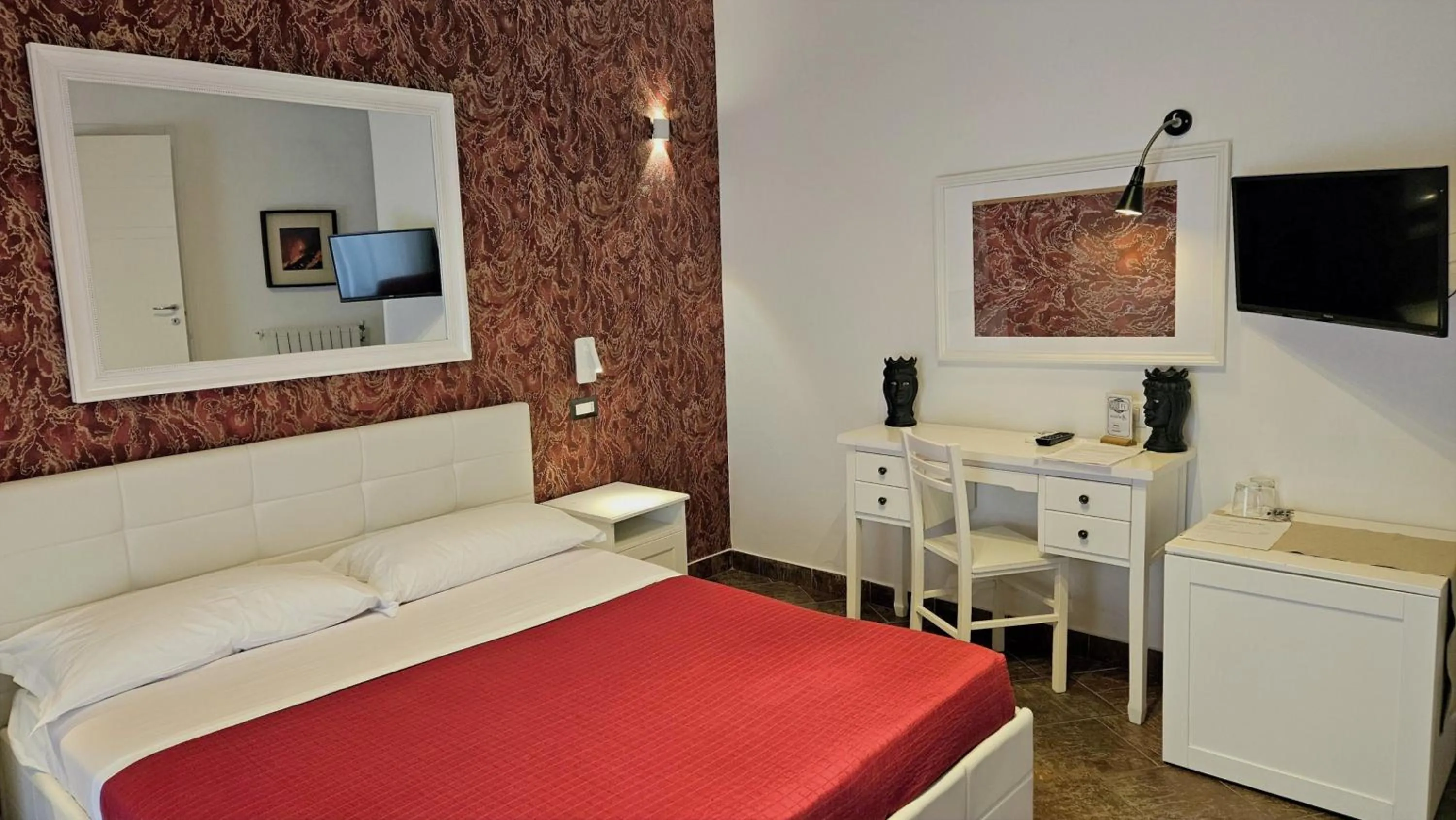 Bed in B&B Triskèles Adult Only