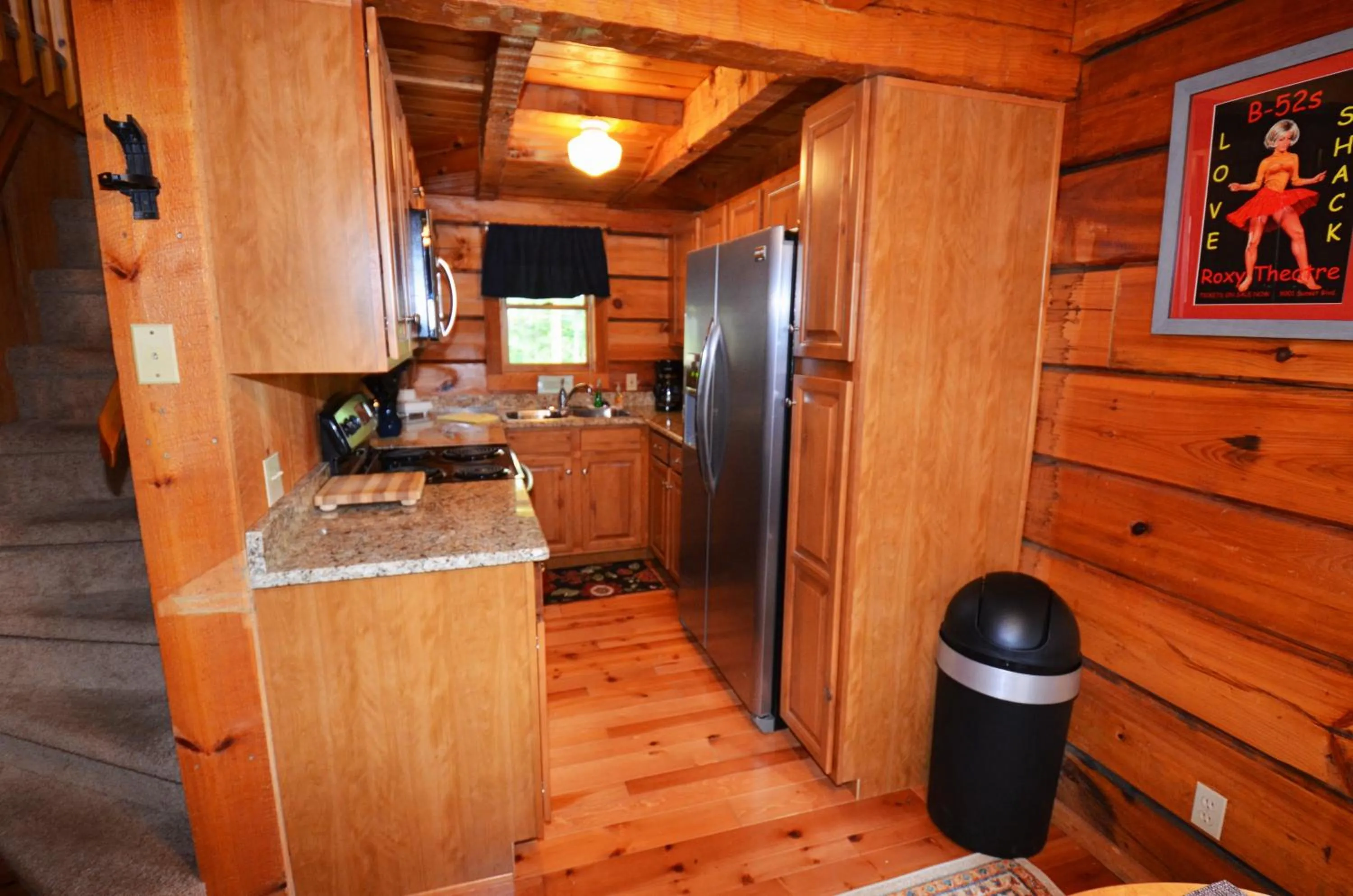 Kitchen or kitchenette in Love Shack