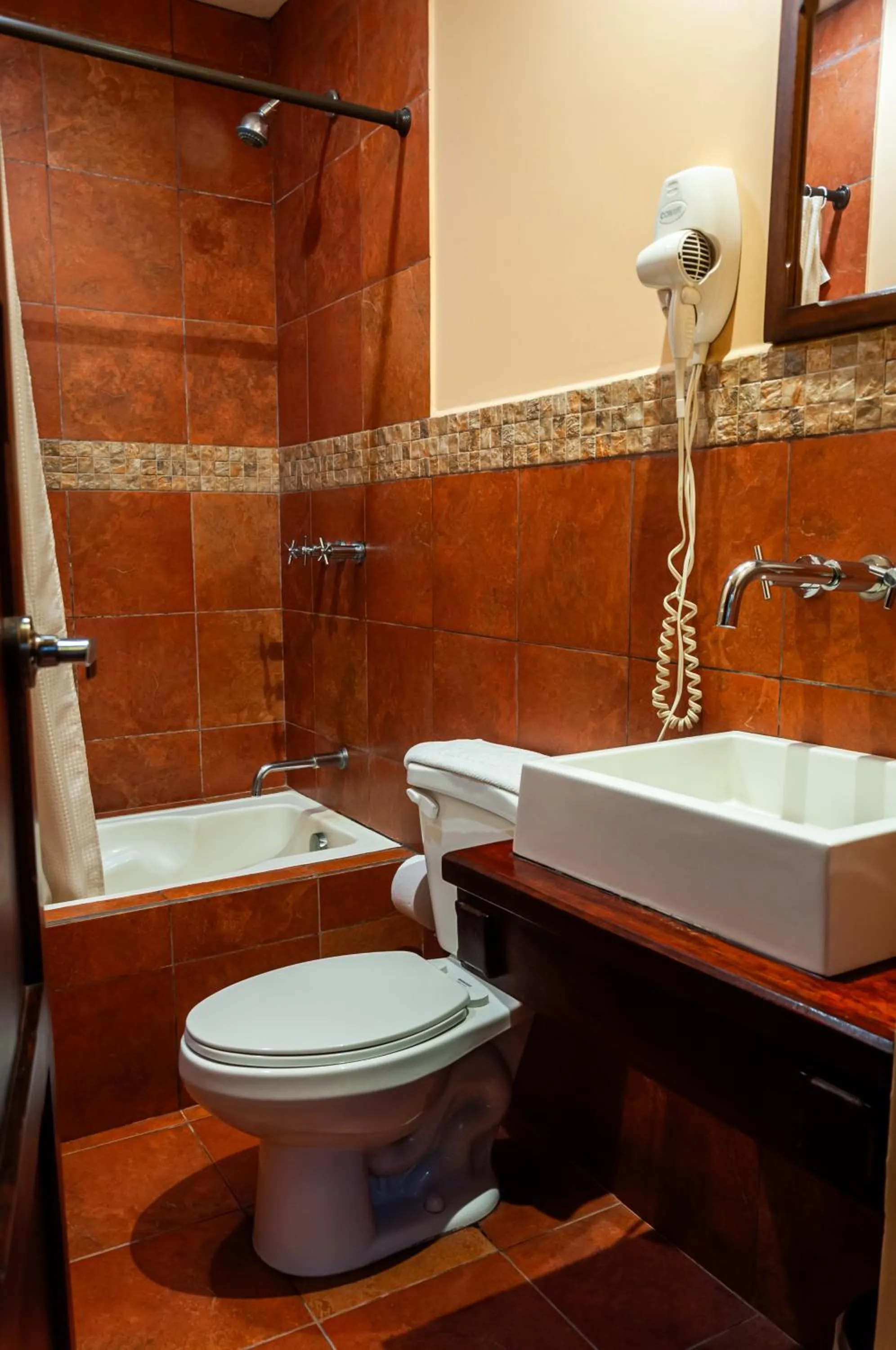 Shower in Hotel Calle Angosta