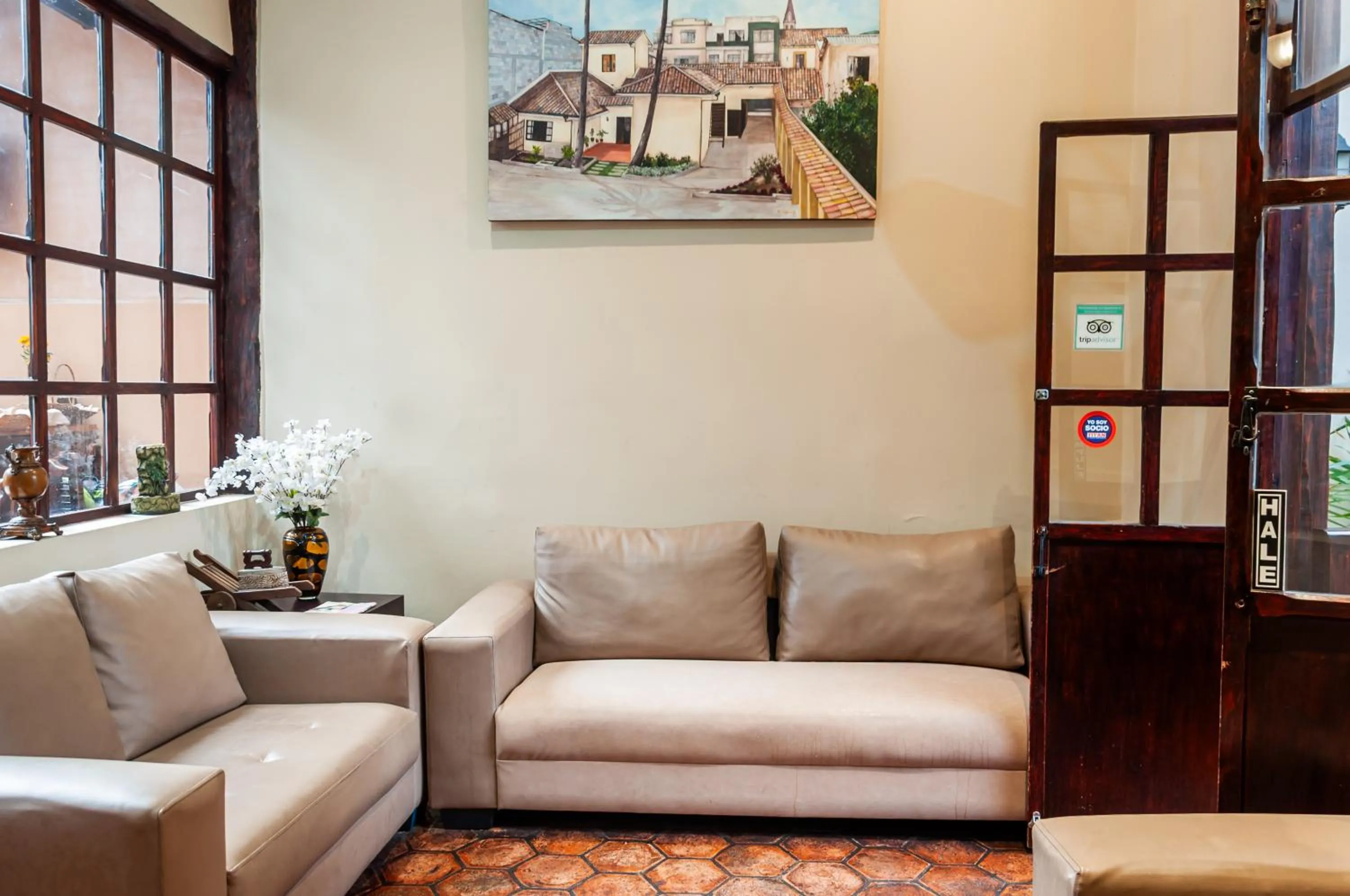 Living room in Hotel Calle Angosta