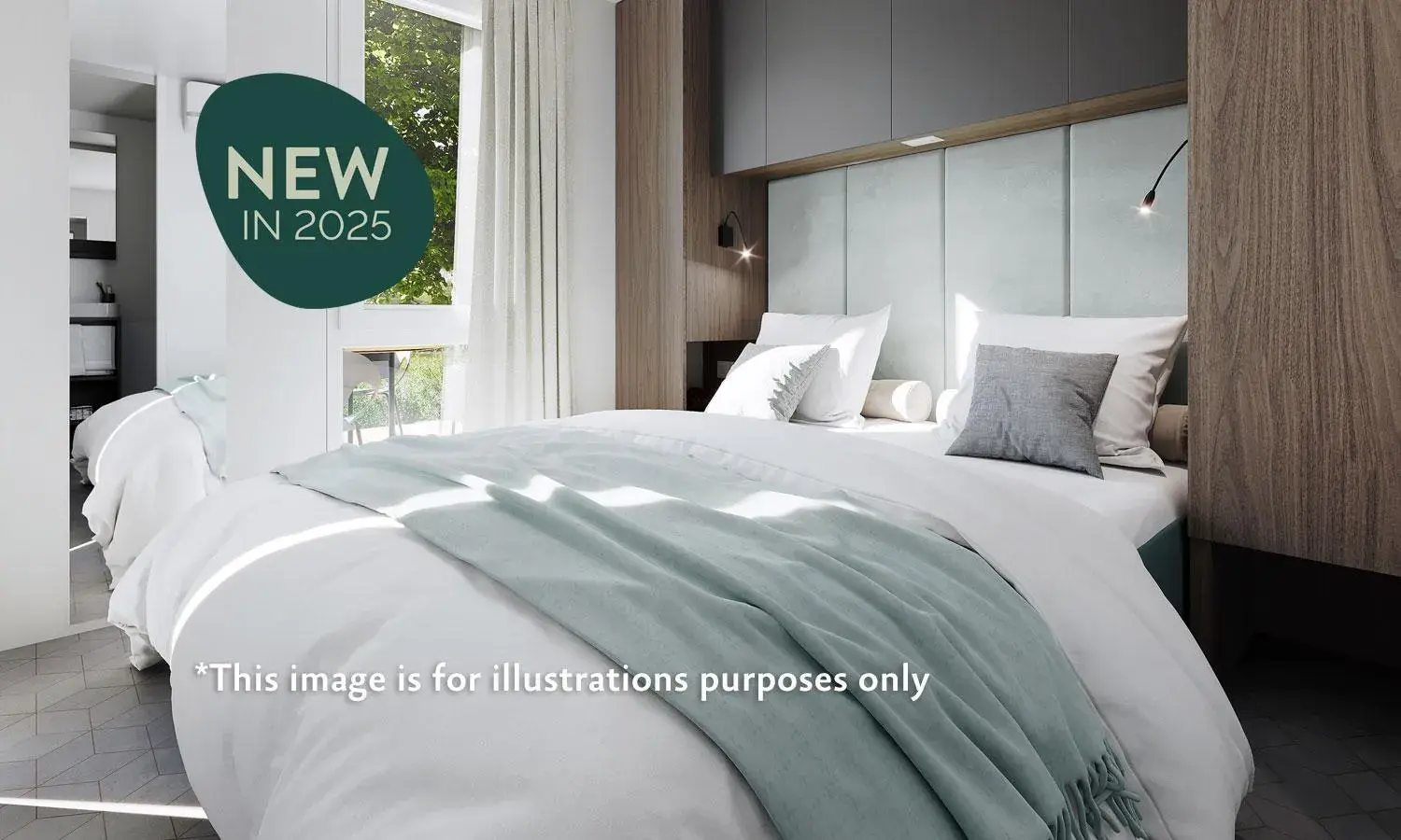 Bed in Aminess Sirena - Holiday homes Premium Village Bed in Aminess Sirena - Holiday homes Premium Village