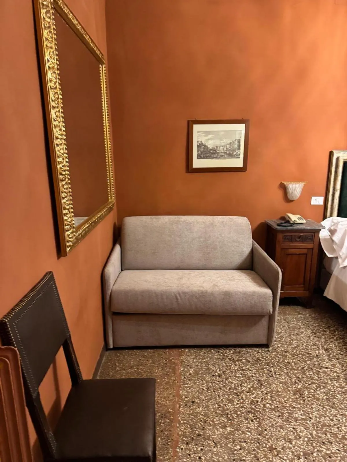 Decorative detail in Hotel Guerrato