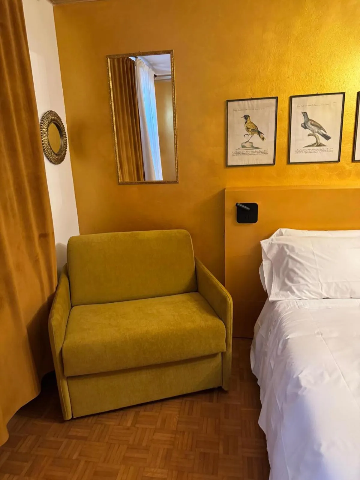 Decorative detail, Bed in Hotel Guerrato