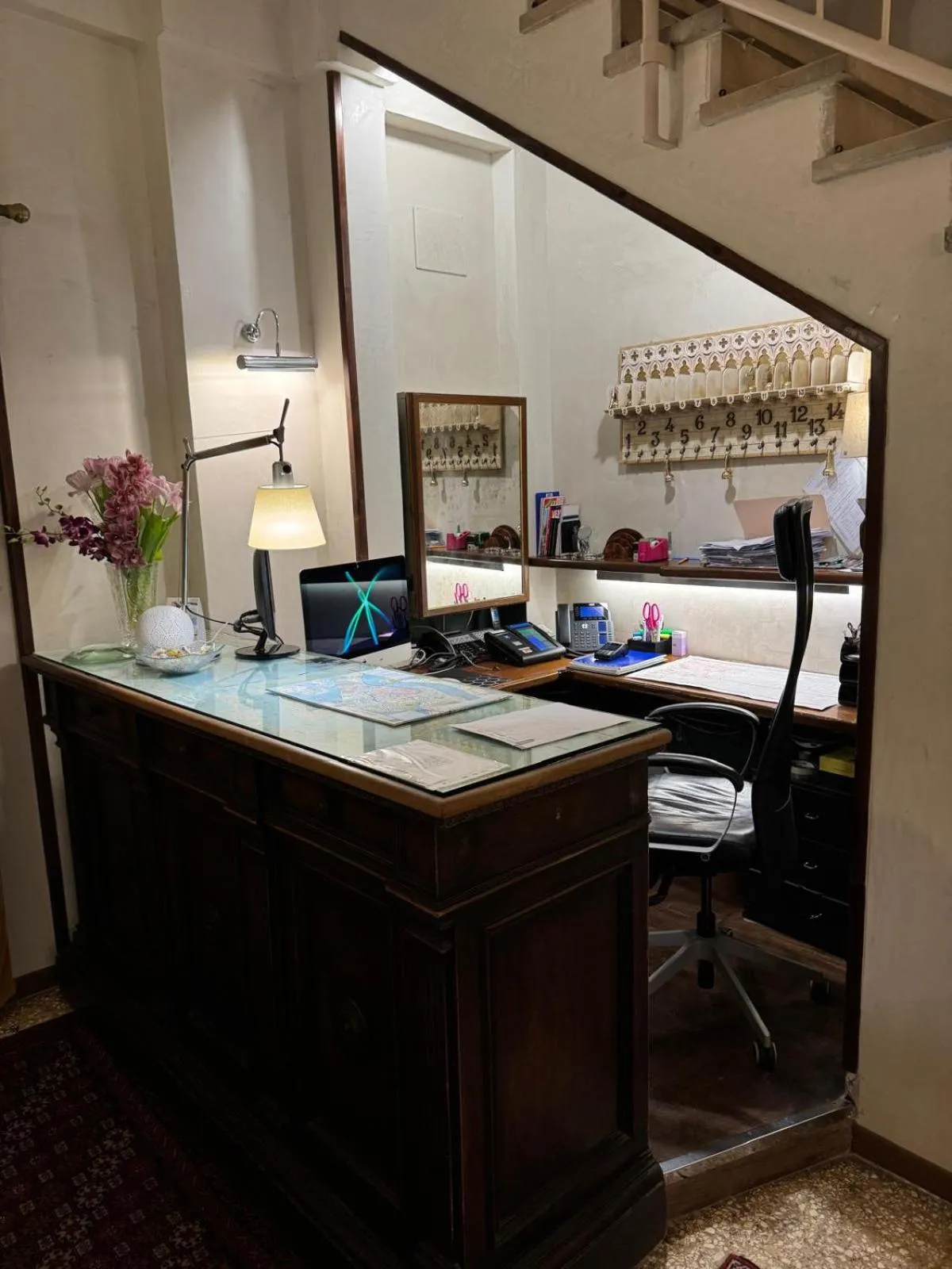 Lobby or reception in Hotel Guerrato