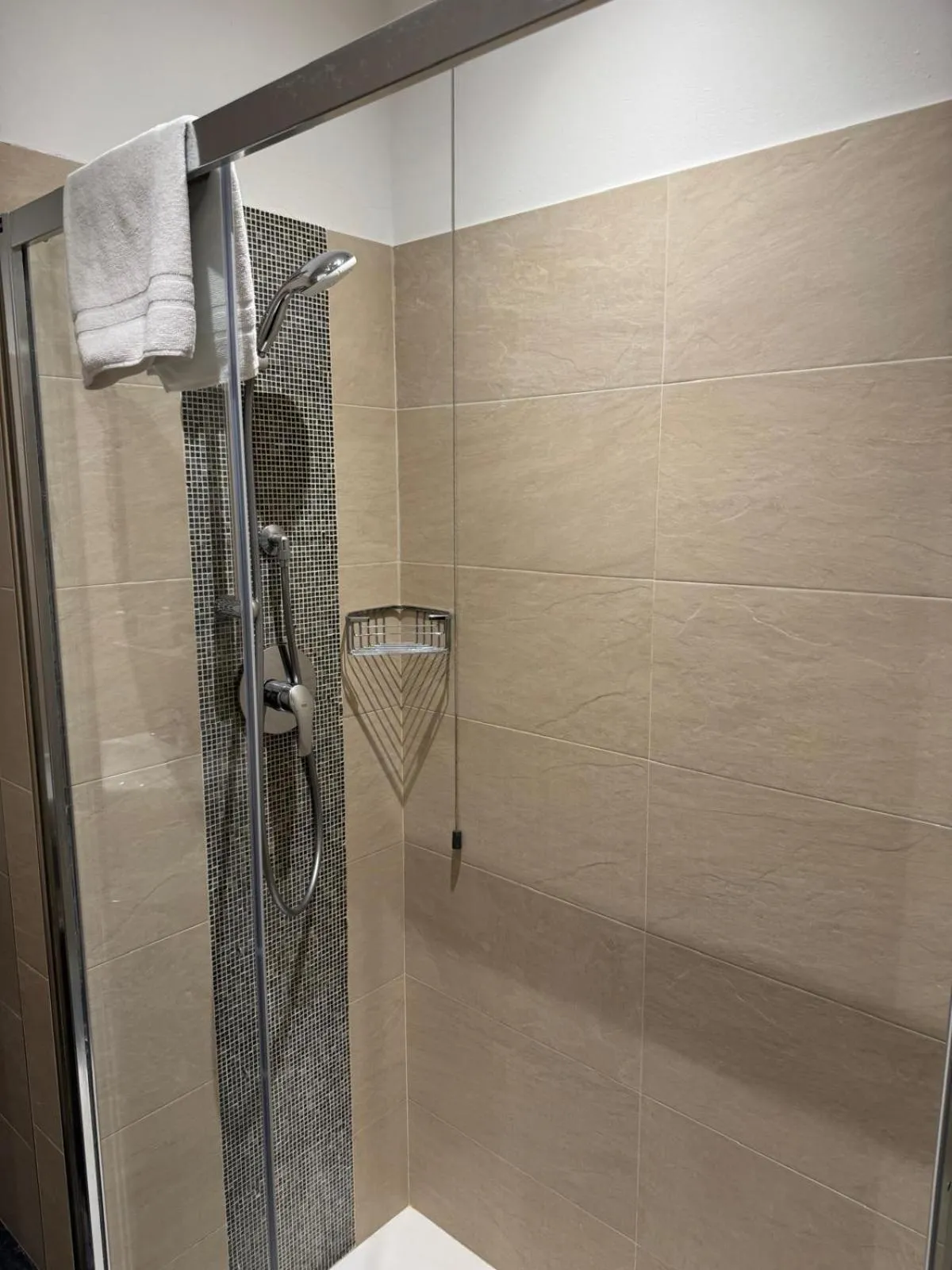 Shower in Hotel Guerrato
