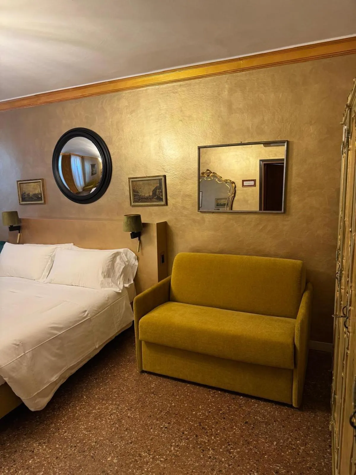 Bedroom, Bed in Hotel Guerrato