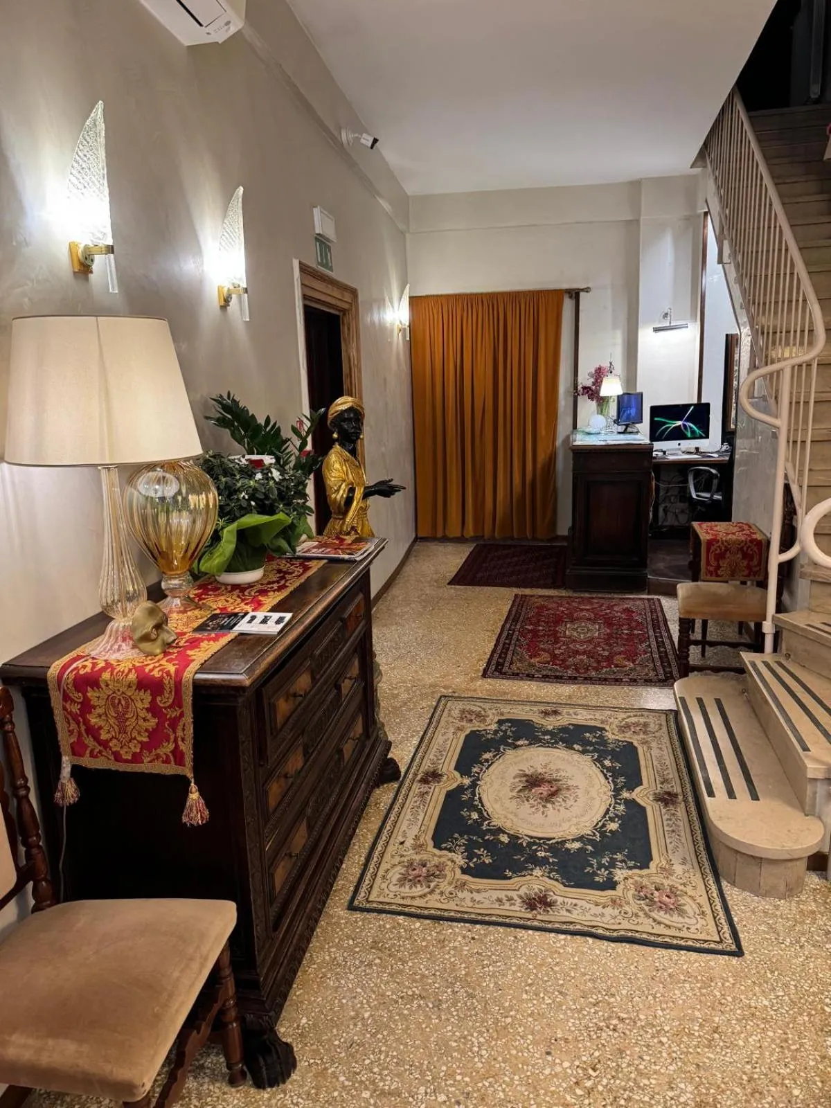 Lobby or reception in Hotel Guerrato