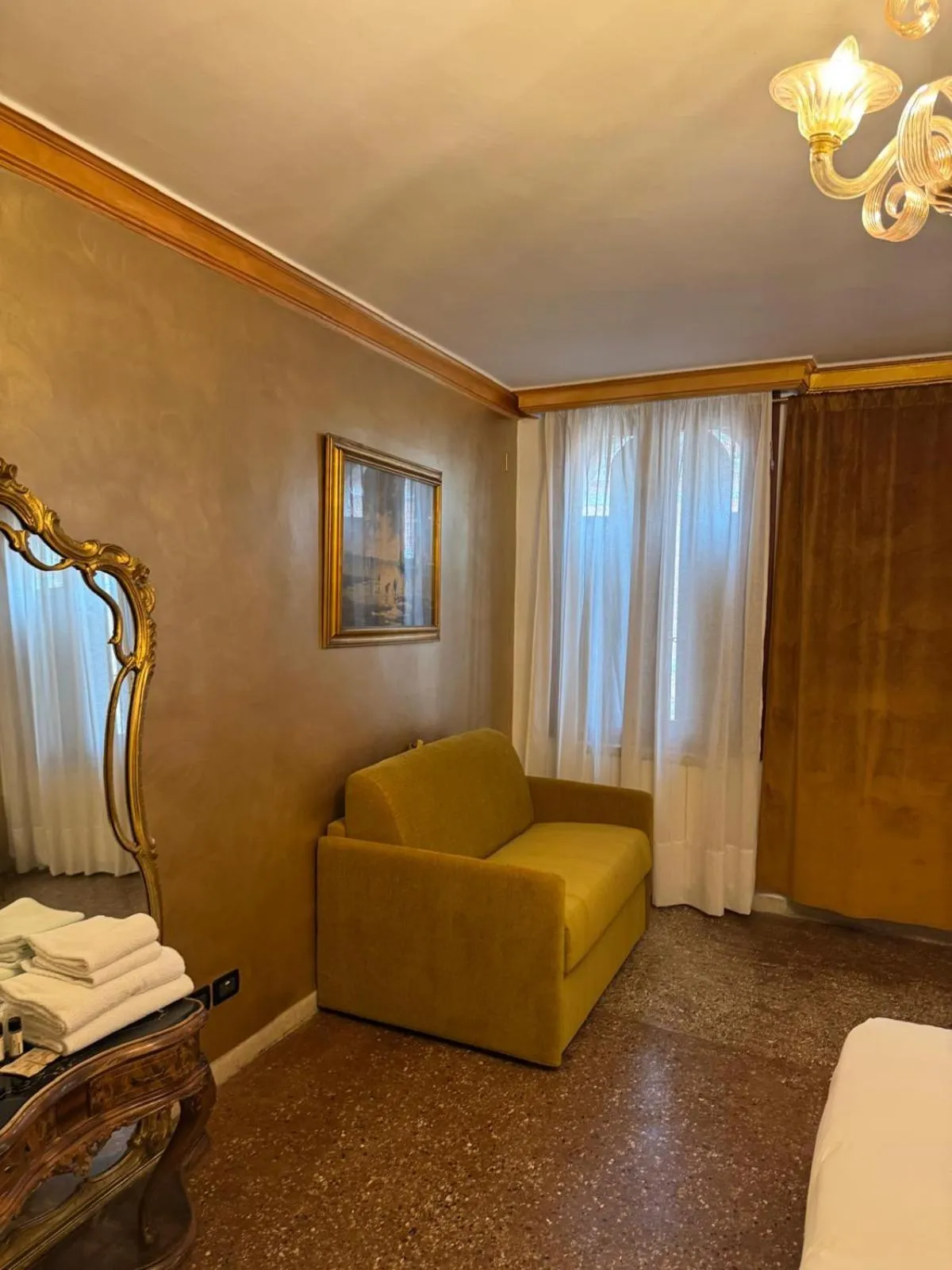 Decorative detail in Hotel Guerrato