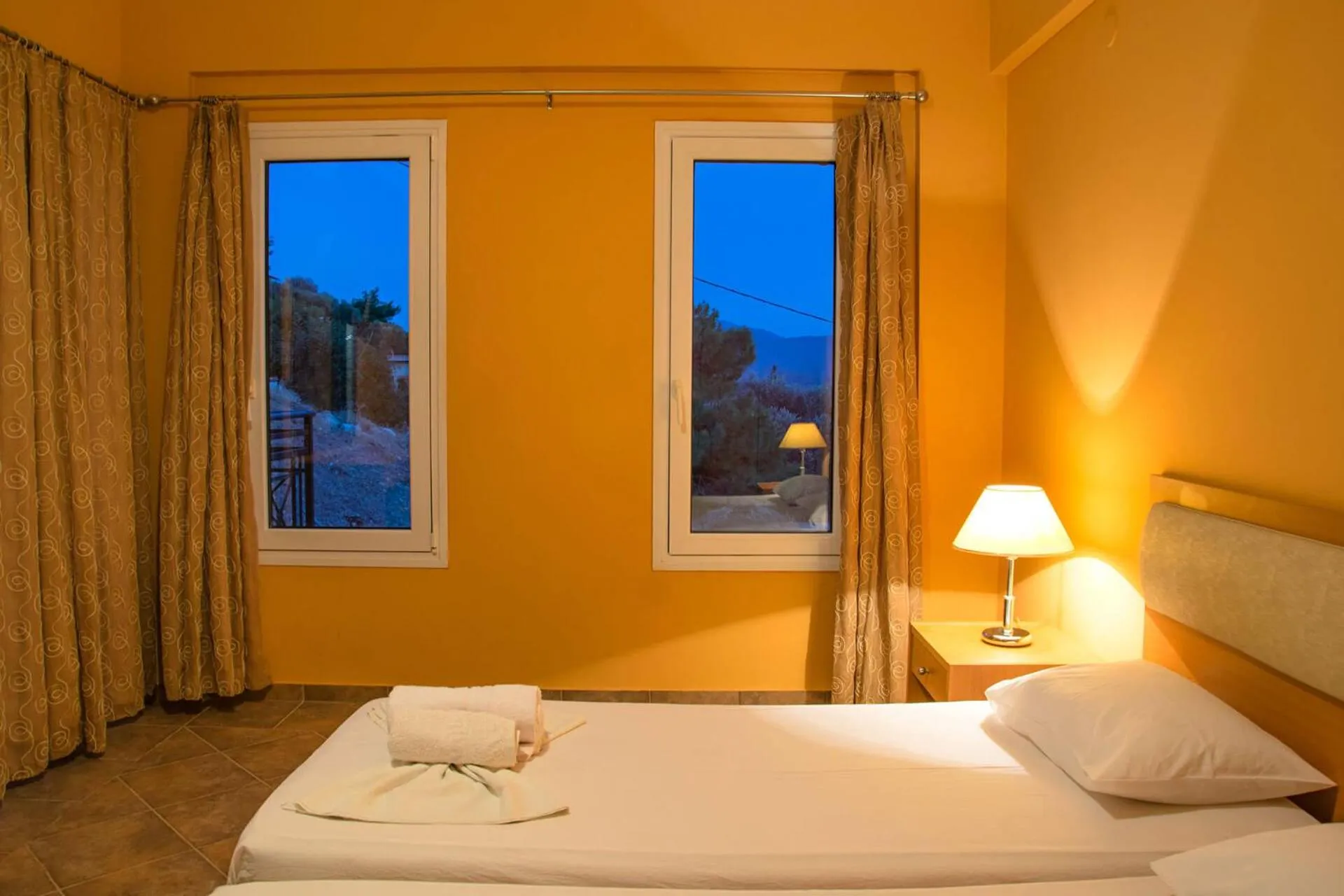 Bed in Saint Catherine Hotel