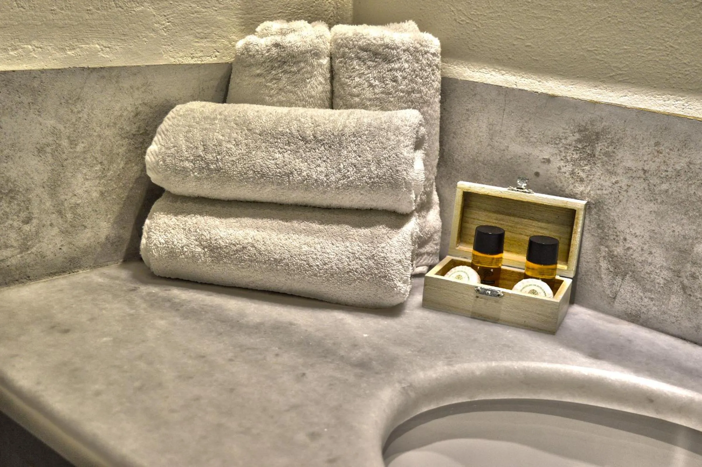 Bathroom in Aegean Paradiso Vacation Club - "Adults Only"