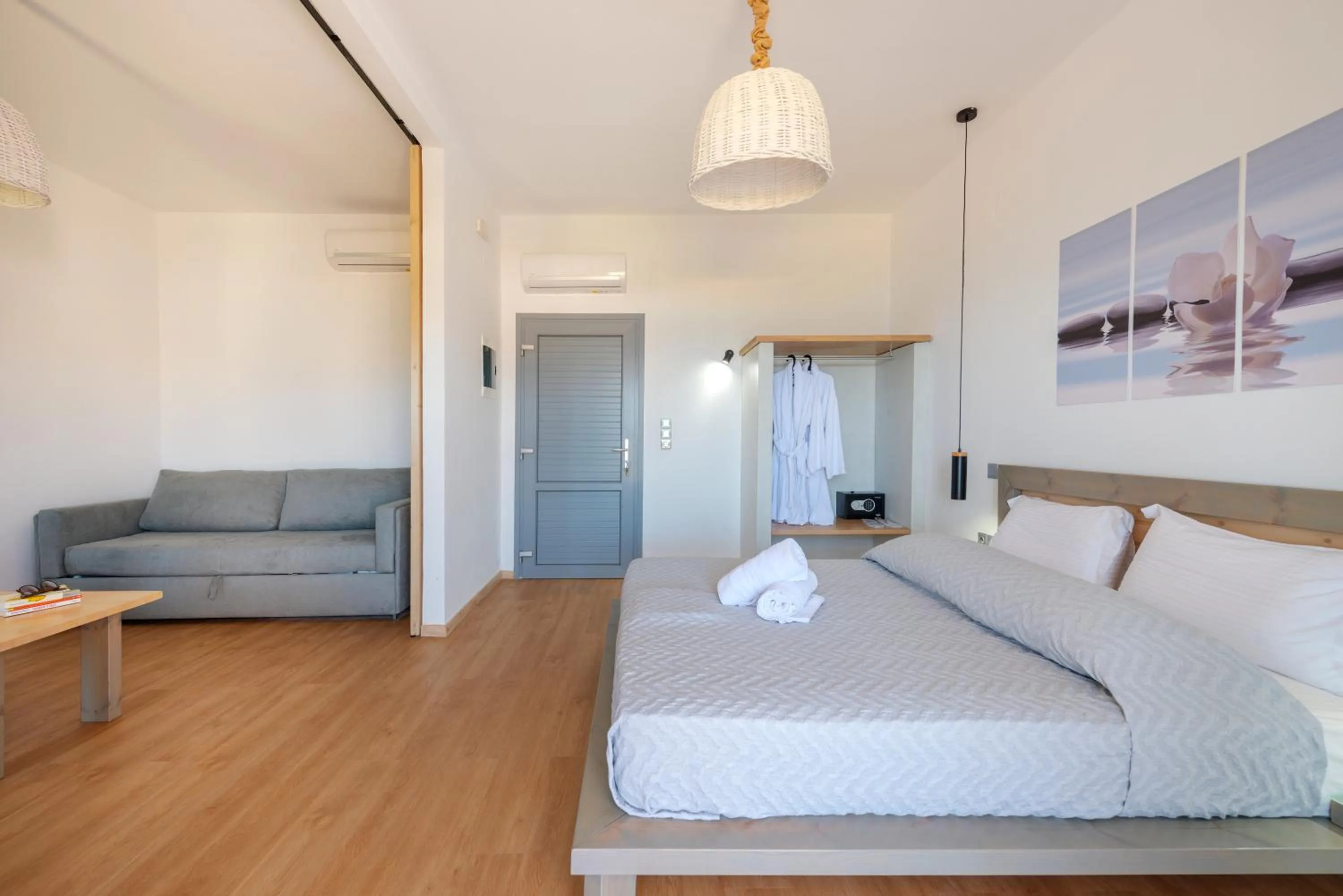 Bed in Aegean Paradiso Vacation Club - "Adults Only"