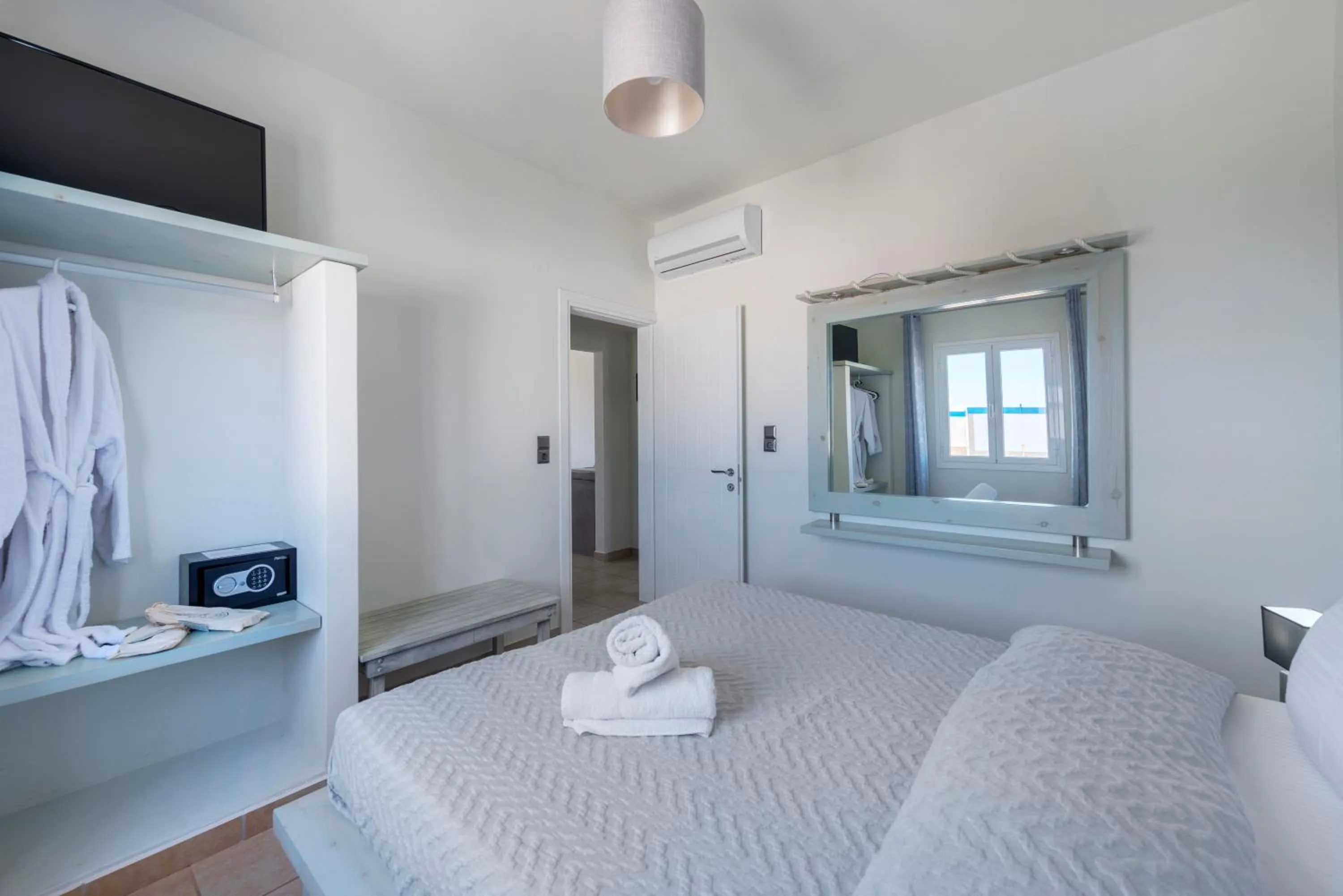 Bed in Aegean Paradiso Vacation Club - "Adults Only"