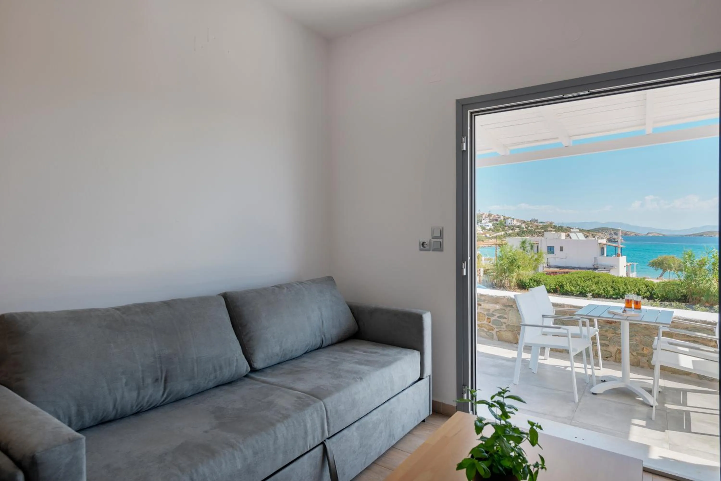 Seating area in Aegean Paradiso Vacation Club - "Adults Only"